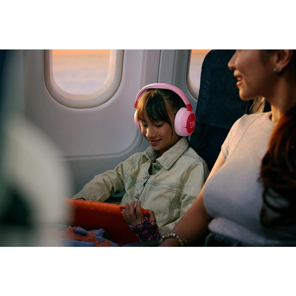 6 JBL JR470 Kids Bluetooth Noise Cancelling Headphones Pink, 6 of 8