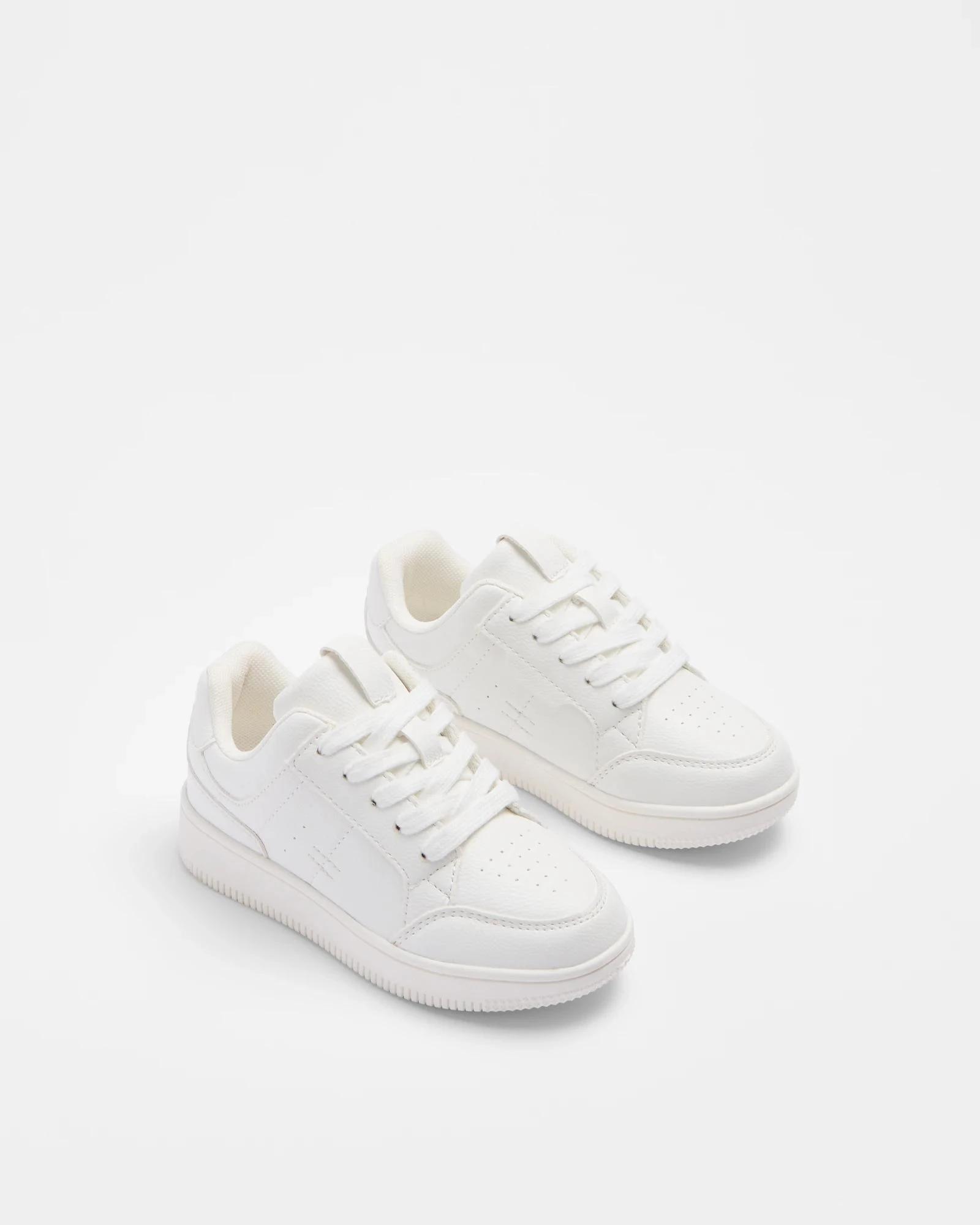 2 Target Kids Girls Low Top Sneaker - Sammy WHITE, 2 of 2