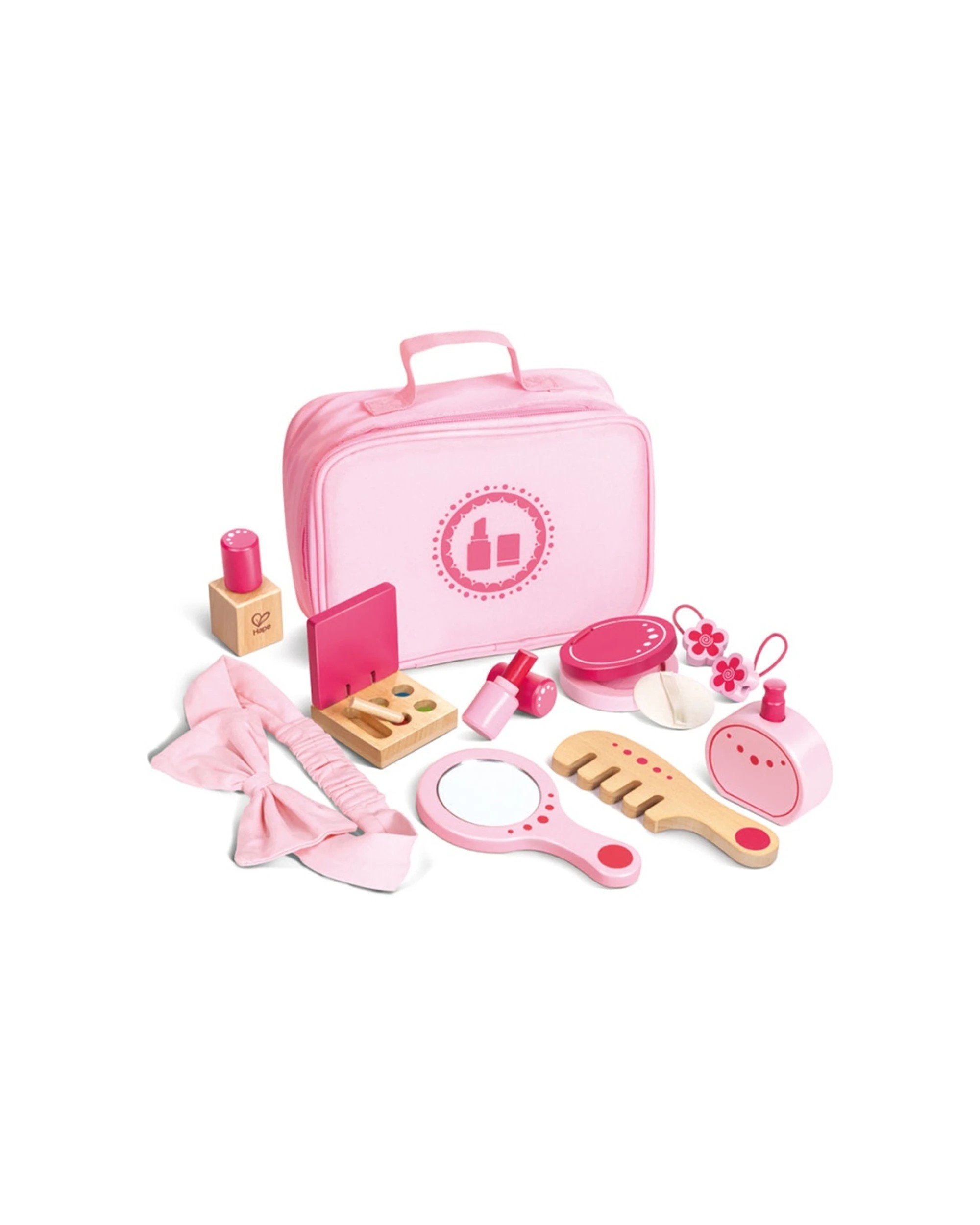 5 Hape Cosmetic Kit Hair Nails Make-Up Set Kids Role Play Beauty Accessories Set - Pink, 5 of 7