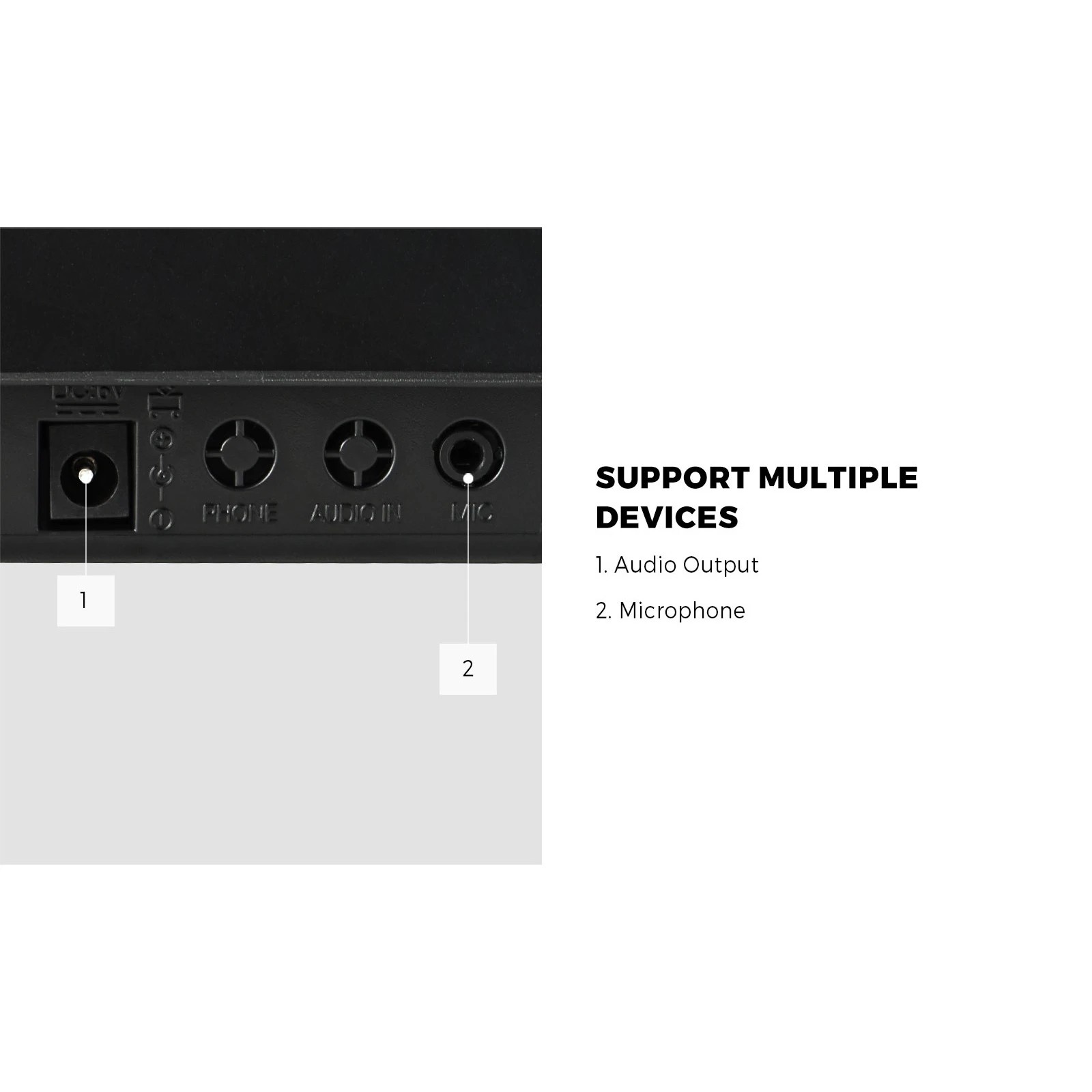 6 Mazam 61 Keys Piano Keyboard Electronic Musical Kids Toy Gift - Black, 6 of 10