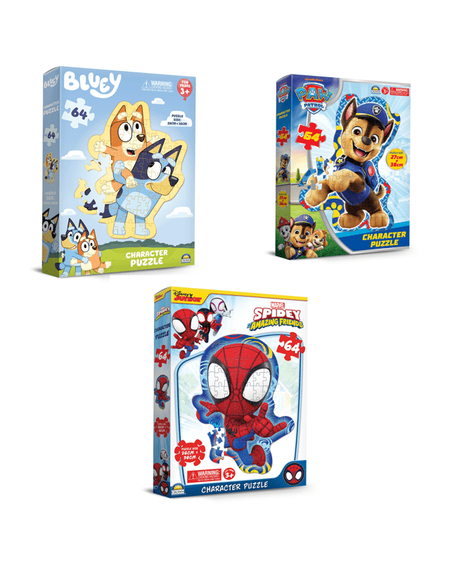 64 Piece Character Puzzle - Asso