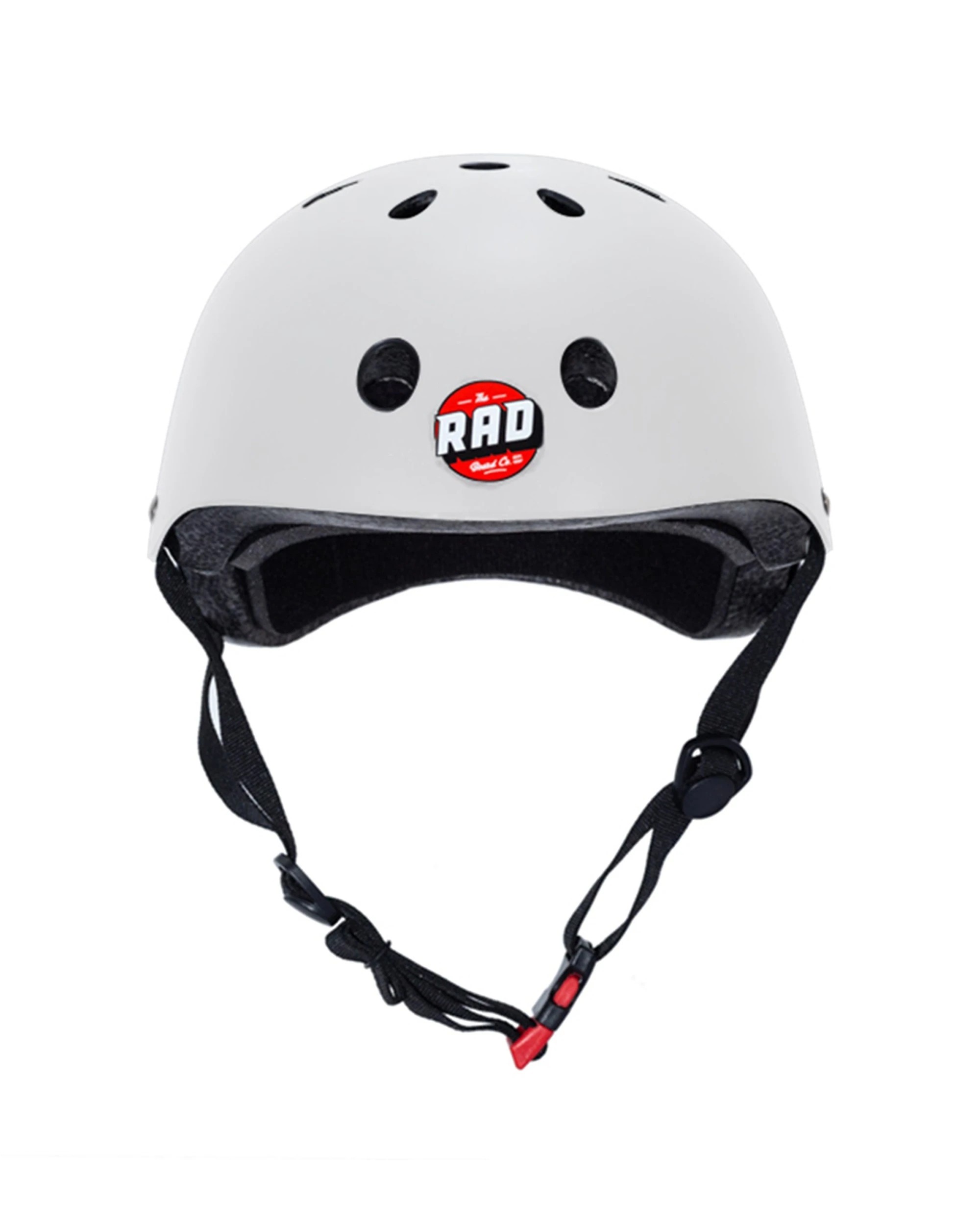 1 Rad Board Co Skate Clasic Helmet Street/Park Protective Gear Medium - White, 1 of 1