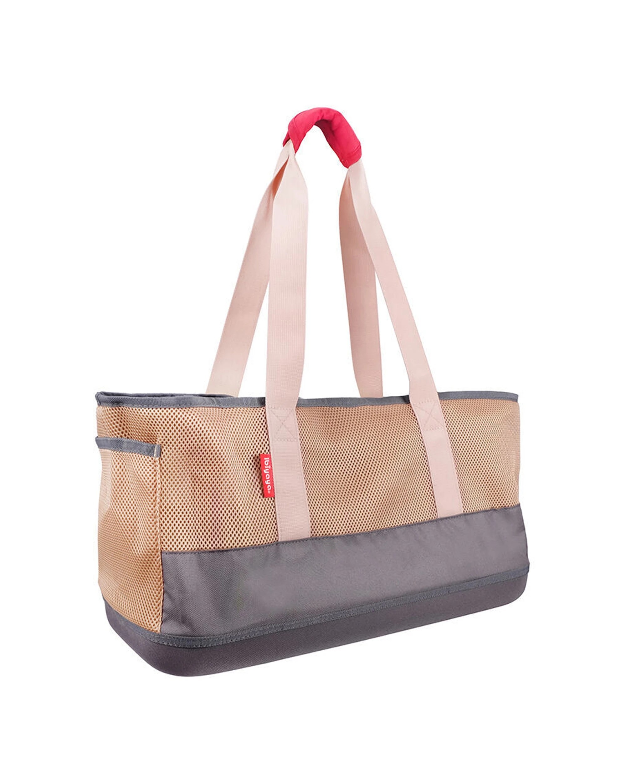 1 Ibiyaya Light Pet Carrier With Hardshell Base For Dachshunds And Long Pets - Green, 1 of 2