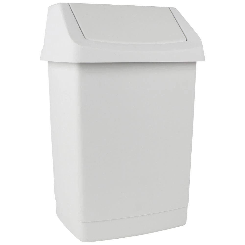 3 Willow Swing and Stay 25L Tidy Bin White, 3 of 3