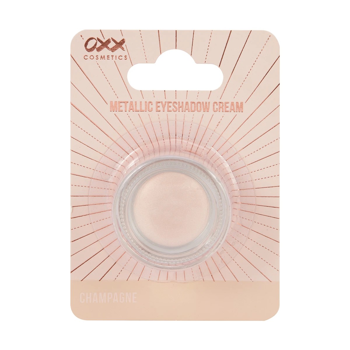 2 OXX Cosmetics Sparkling Rose Metallic Eyeshadow Cream - Champagne, 2 of 6