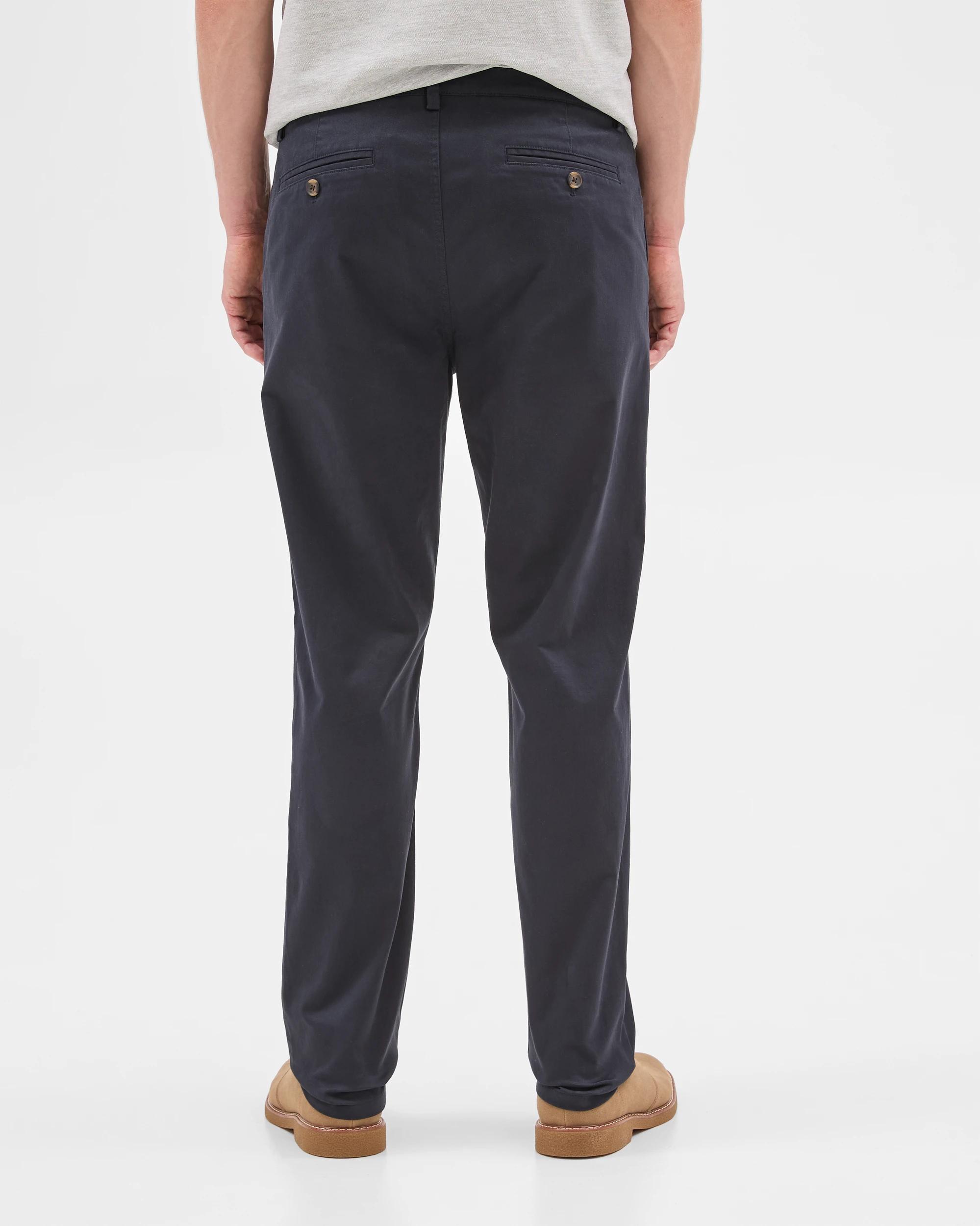 5 Target Australian Cotton Rich Straight Chino Pants NAVY, 5 of 5
