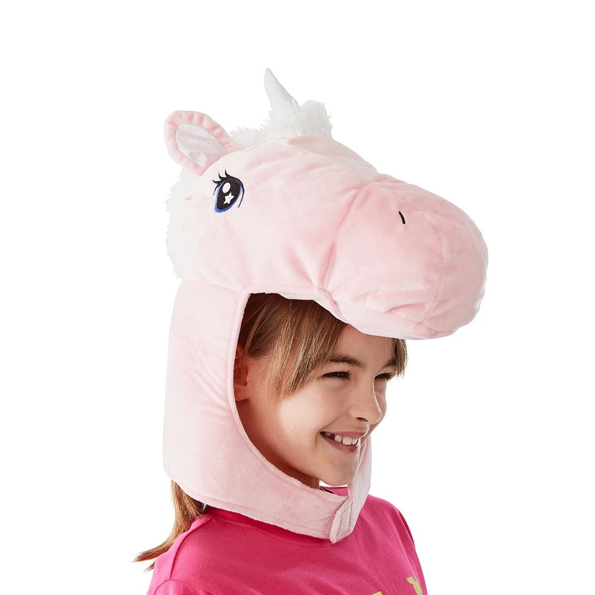 1 Plush Head Mask - Unicorn, Ages 3+, 1 of 7