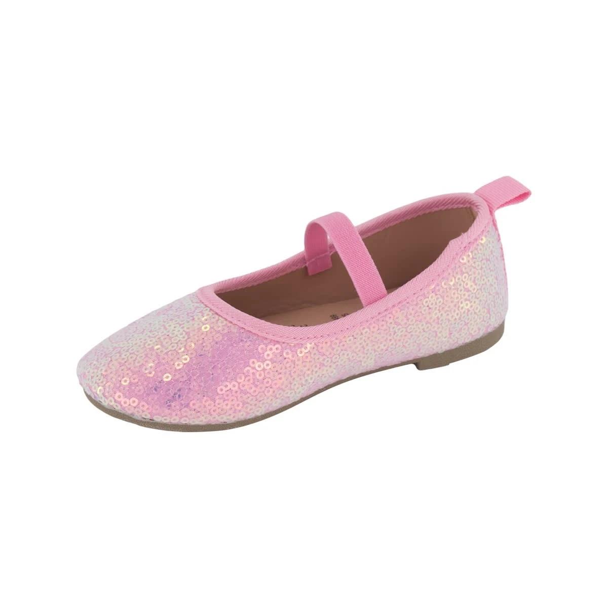 3 Junior Sequin Flats PINK SEQUIN, 3 of 5