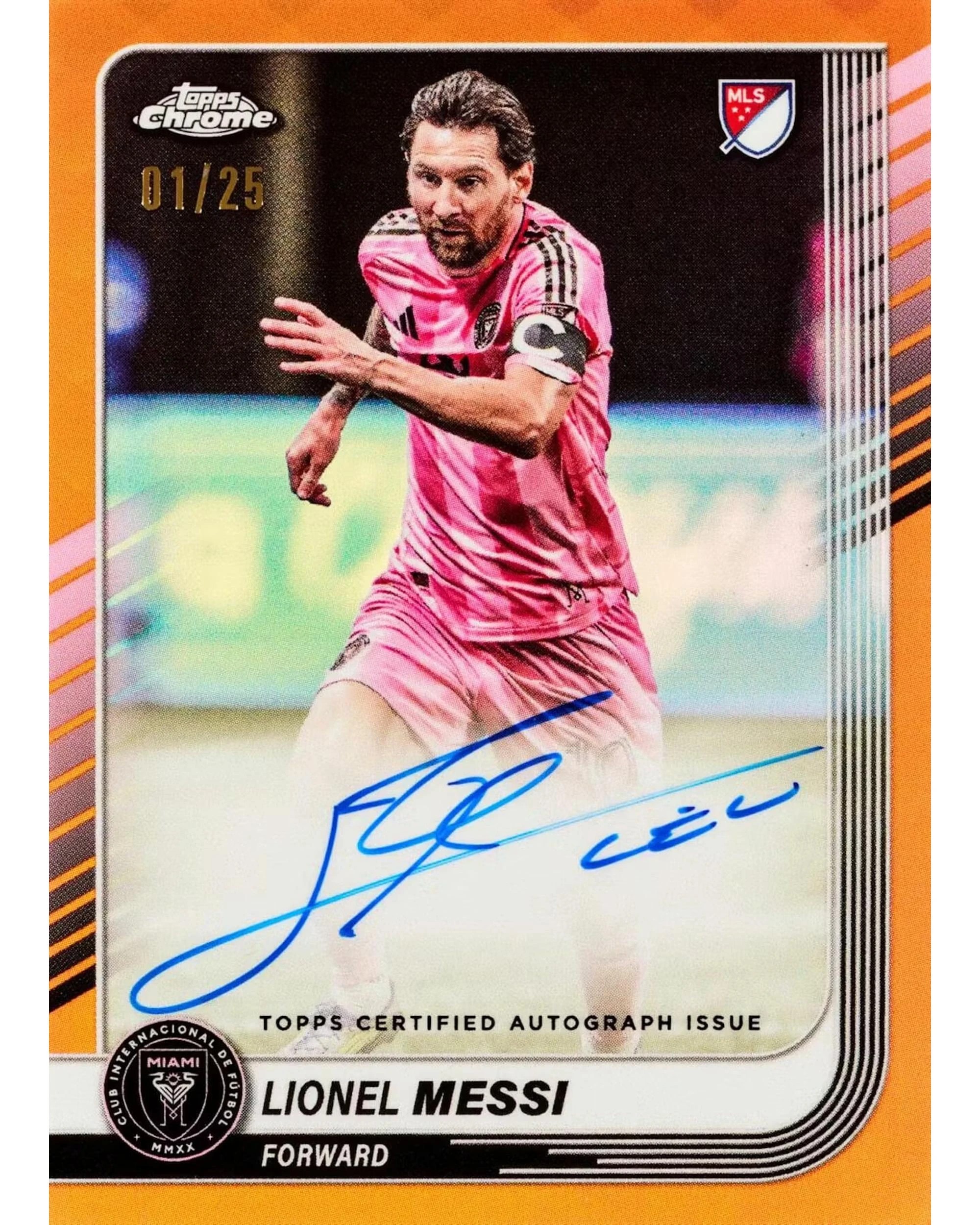 8 Topps Chrome MLS Major League Soccer 2025 Blaster Box, 8 of 9