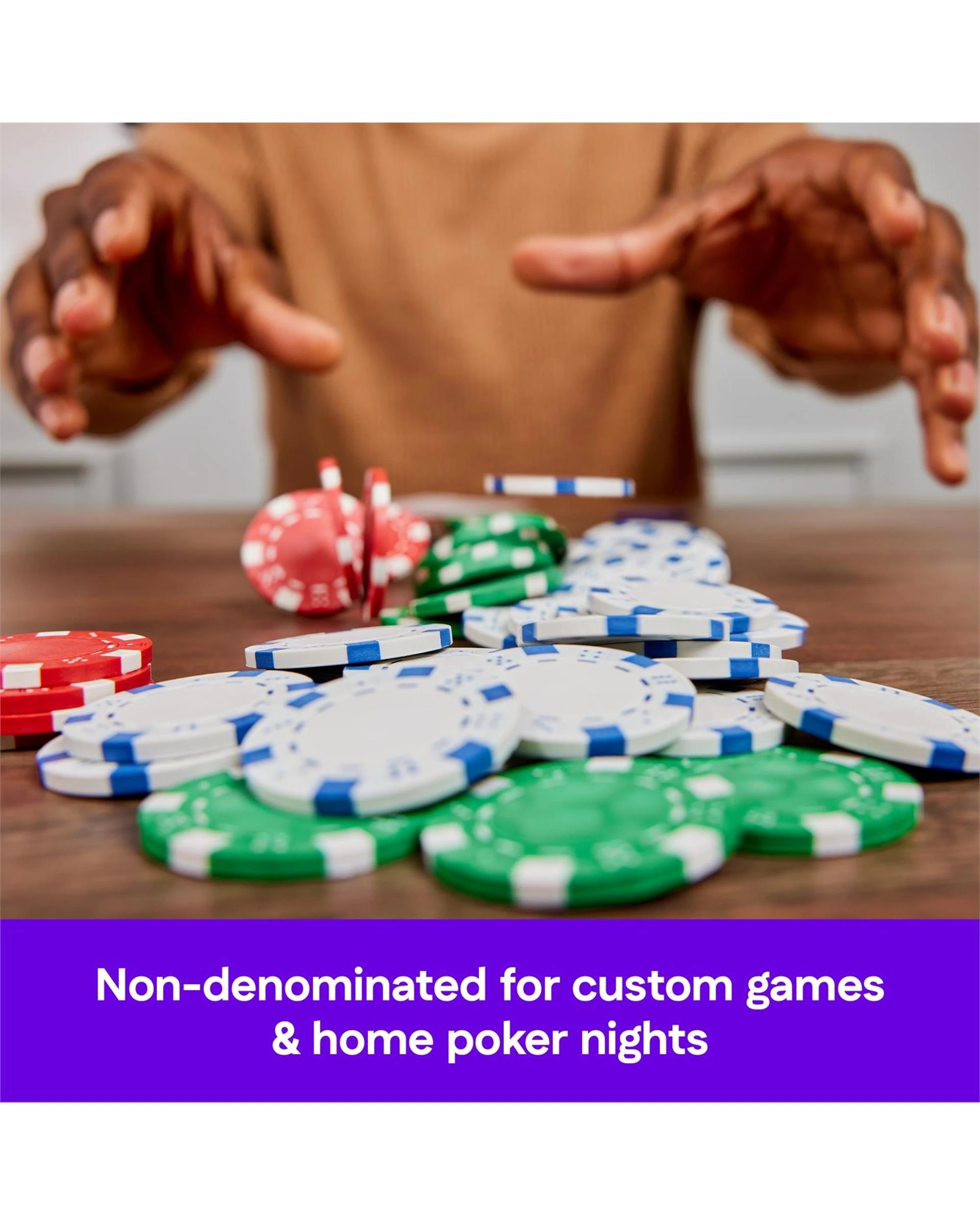 5 Cardinal Classics 100 Piece 11.5GM Poker Chips, 5 of 6