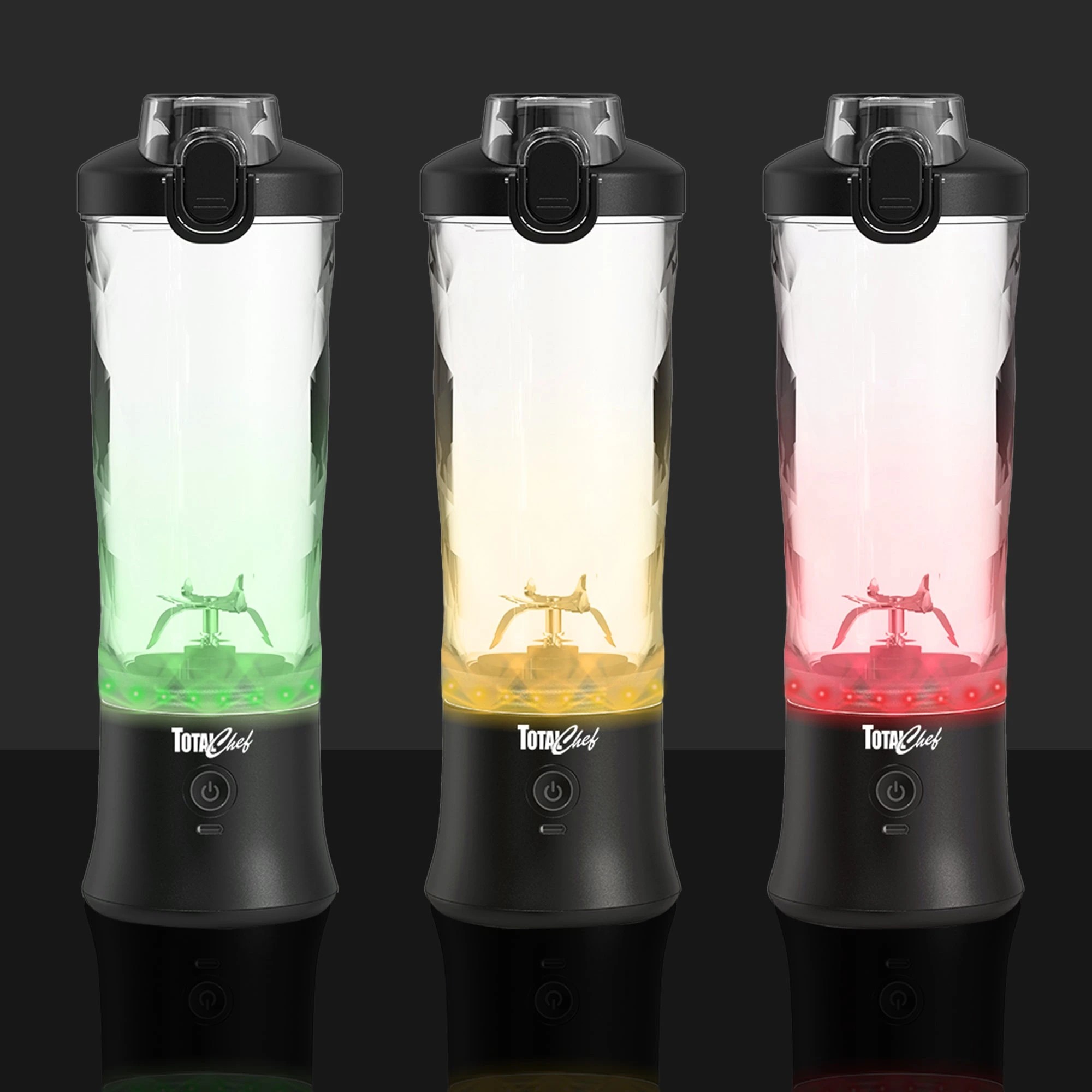 6 Total Chef Personal Blender - Black, 6 of 8
