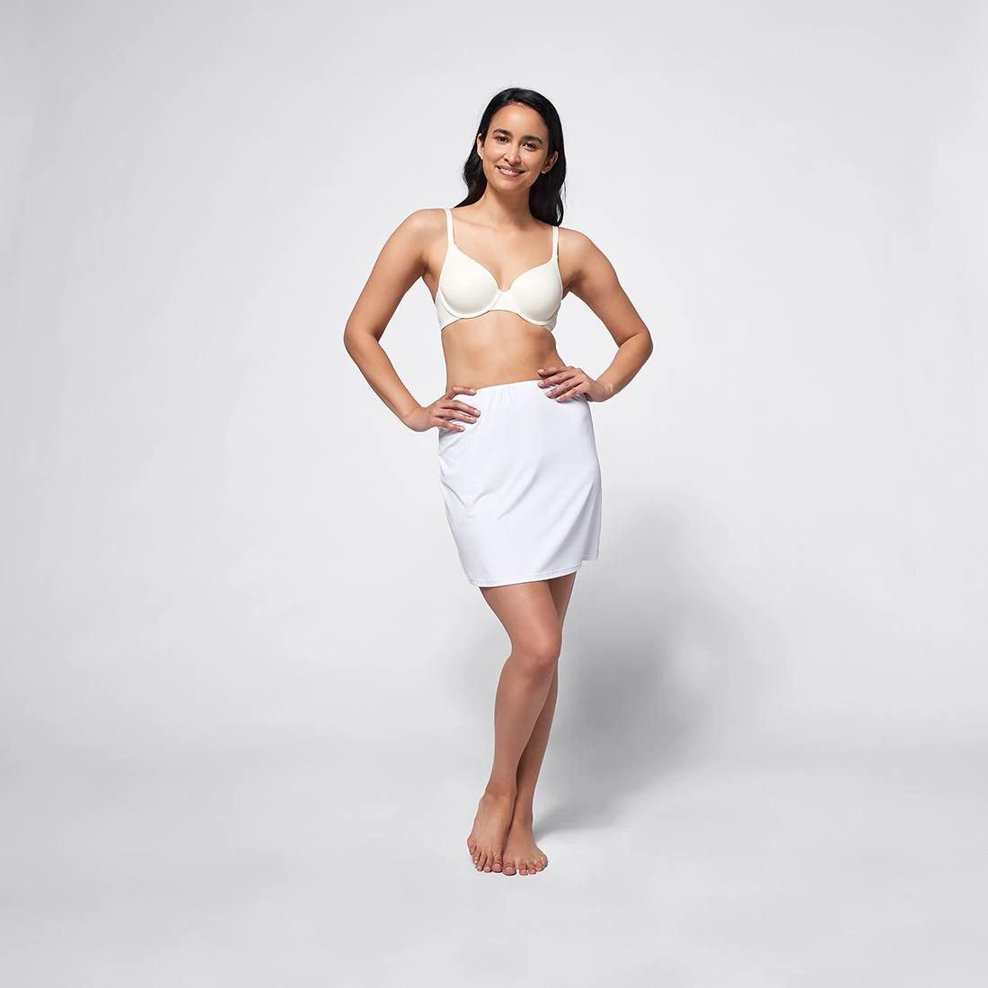 5 Target Micro Mini Half Slip WHITE, 5 of 5