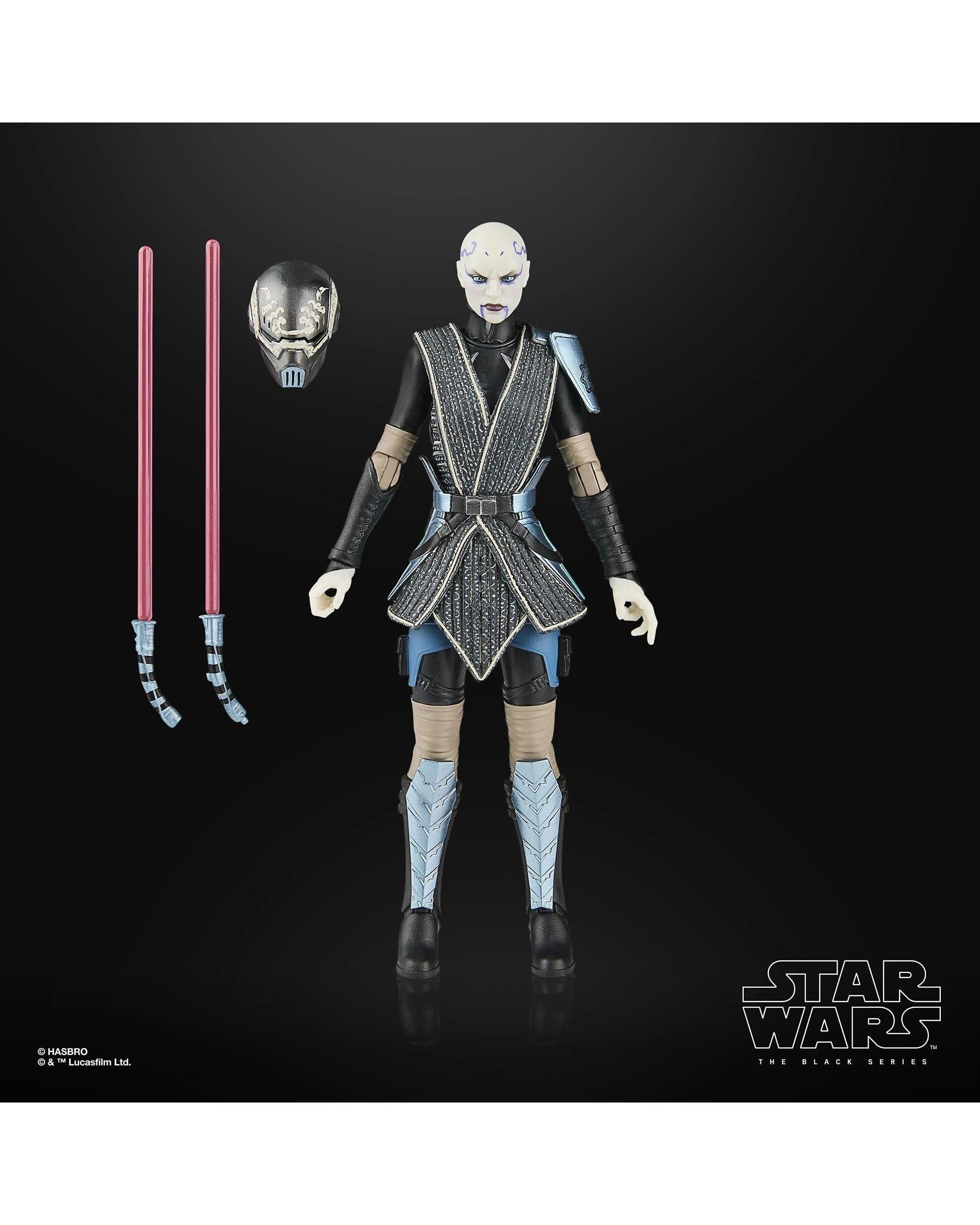 2 Star Wars: The Black Series Asajj Ventress - Bounty Hunter -  Action Figure, 2 of 10