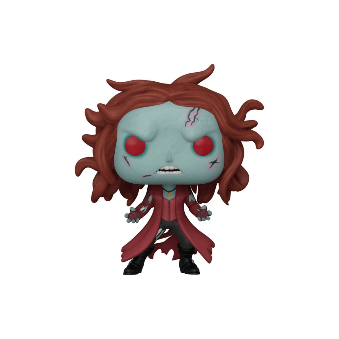 1 Pop Vinyl Figurine What If - Zombie Scarlet Witch - Collectible 10cm Figure - Multi, 1 of 3