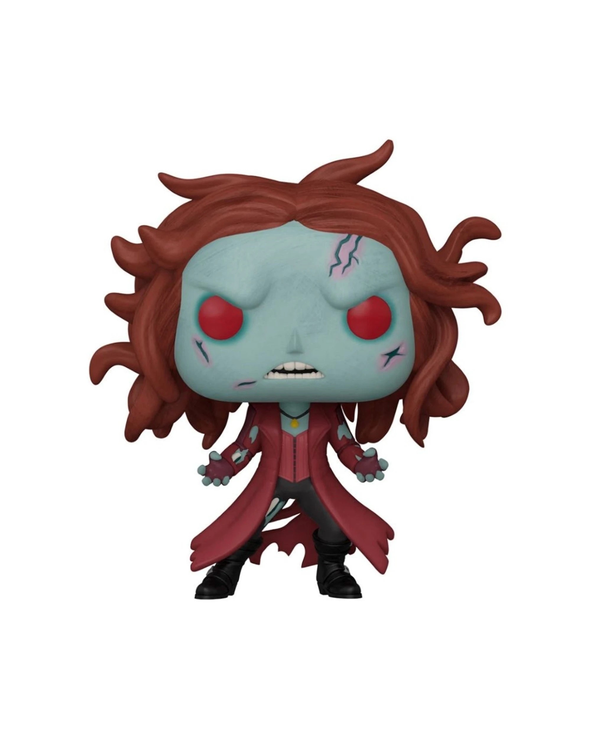 1 Pop Vinyl Figurine What If - Zombie Scarlet Witch - Collectible 10cm Figure - Multi, 1 of 3