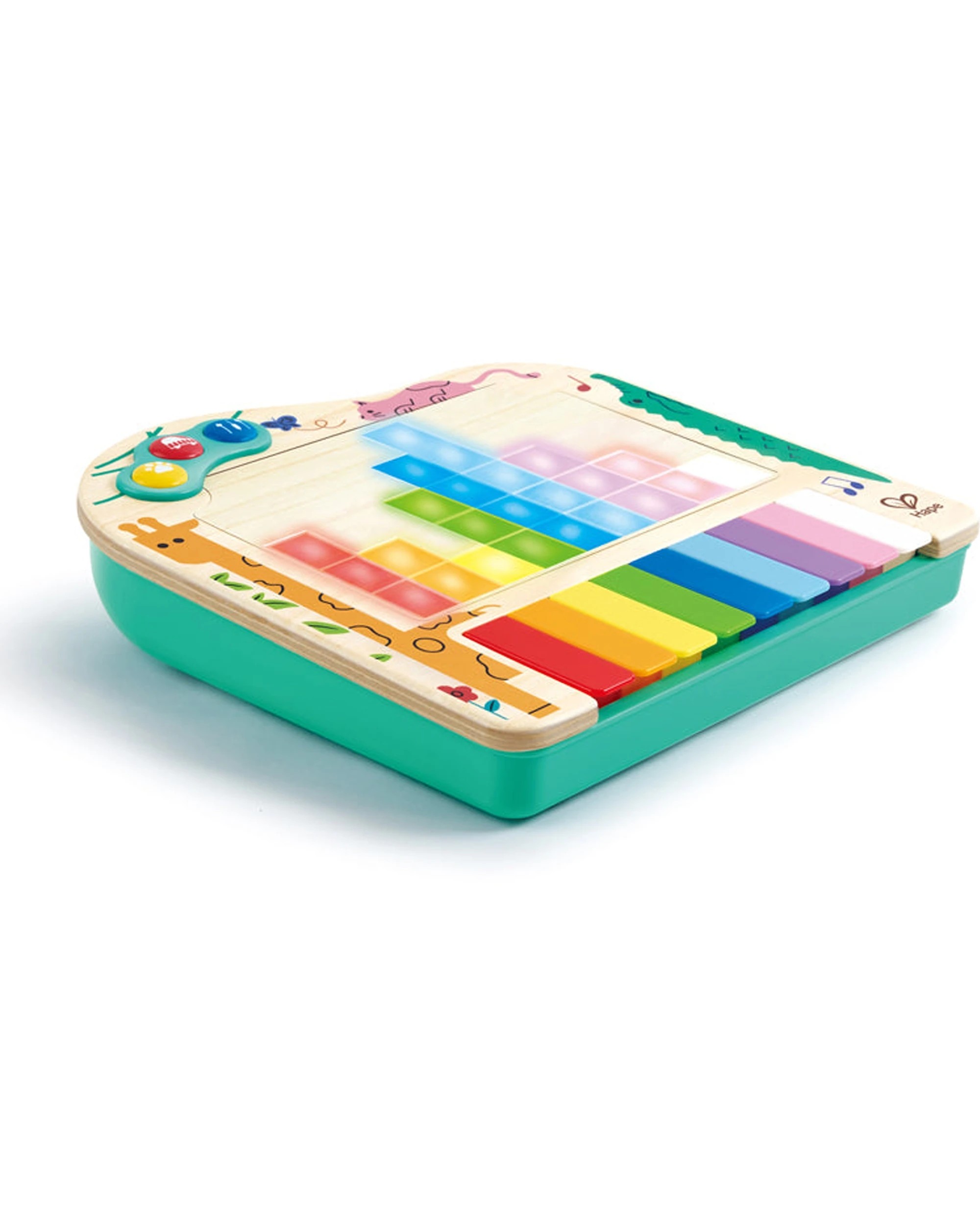 1 Hape Kids Toddler Dynamic Pixel Piano Colourful Interactive Musical Toy With 3 Modes - Multi, 1 of 3