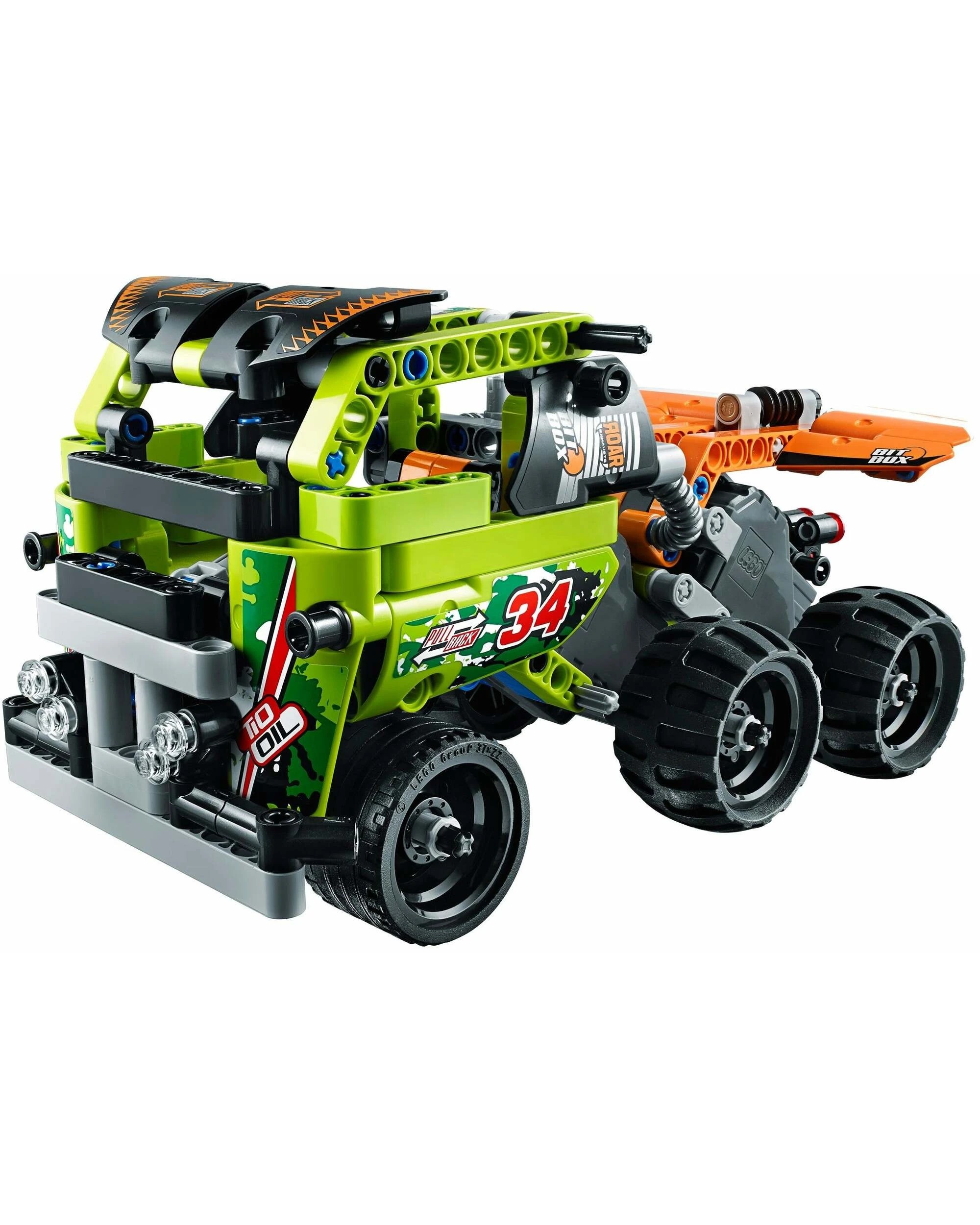 4 LEGO 42027 Desert Racer: Pull-Back Off-Road Buggy, 4 of 5