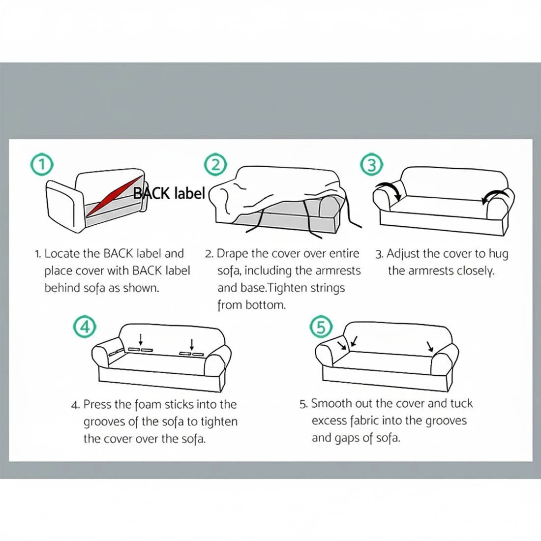 6 Artiss Sofa Cover Couch Covers 2 Seater Velvet Ruby - Red, 6 of 6