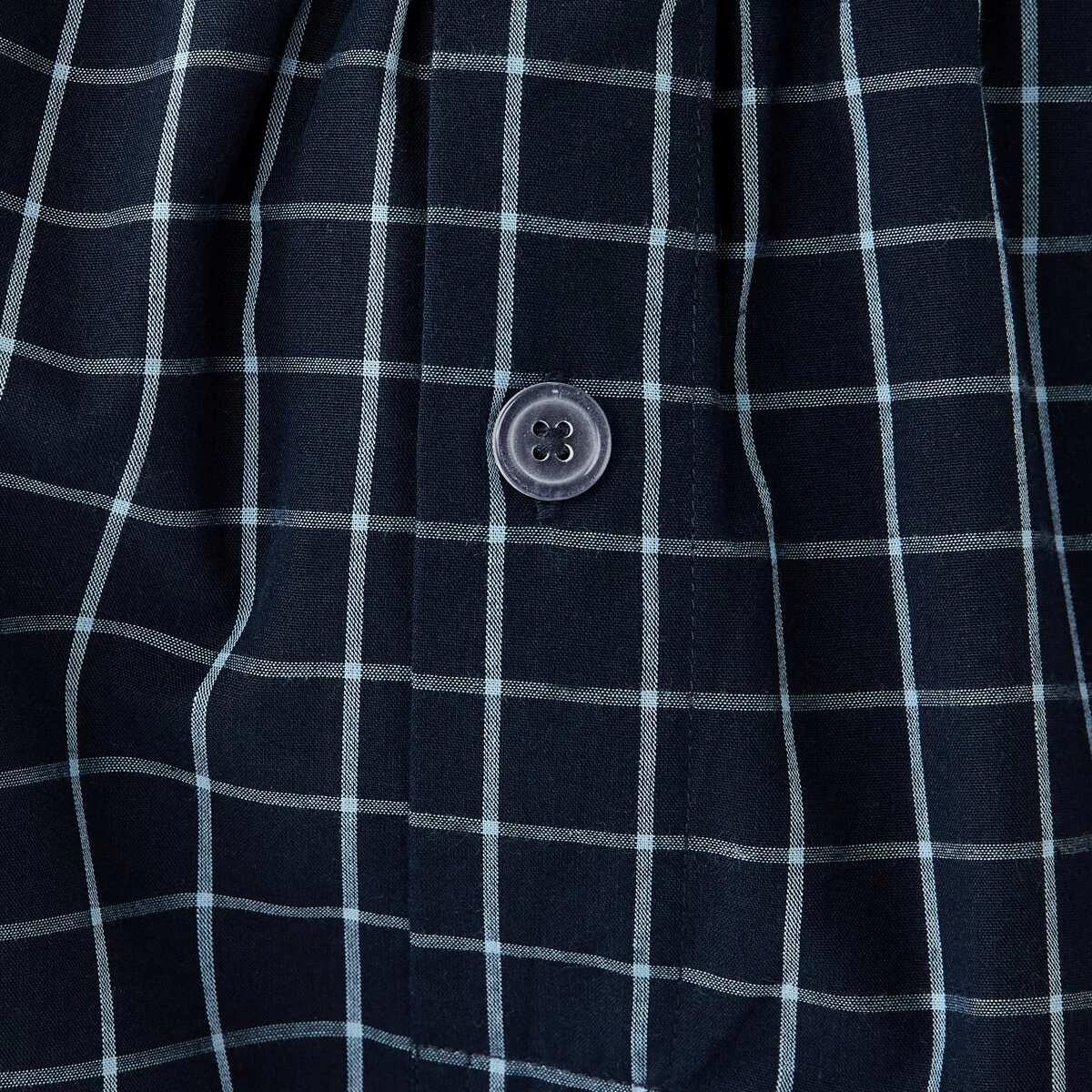 8 3 Pack Alpha Classic Woven Boxers MICRO CHECKS, 8 of 8