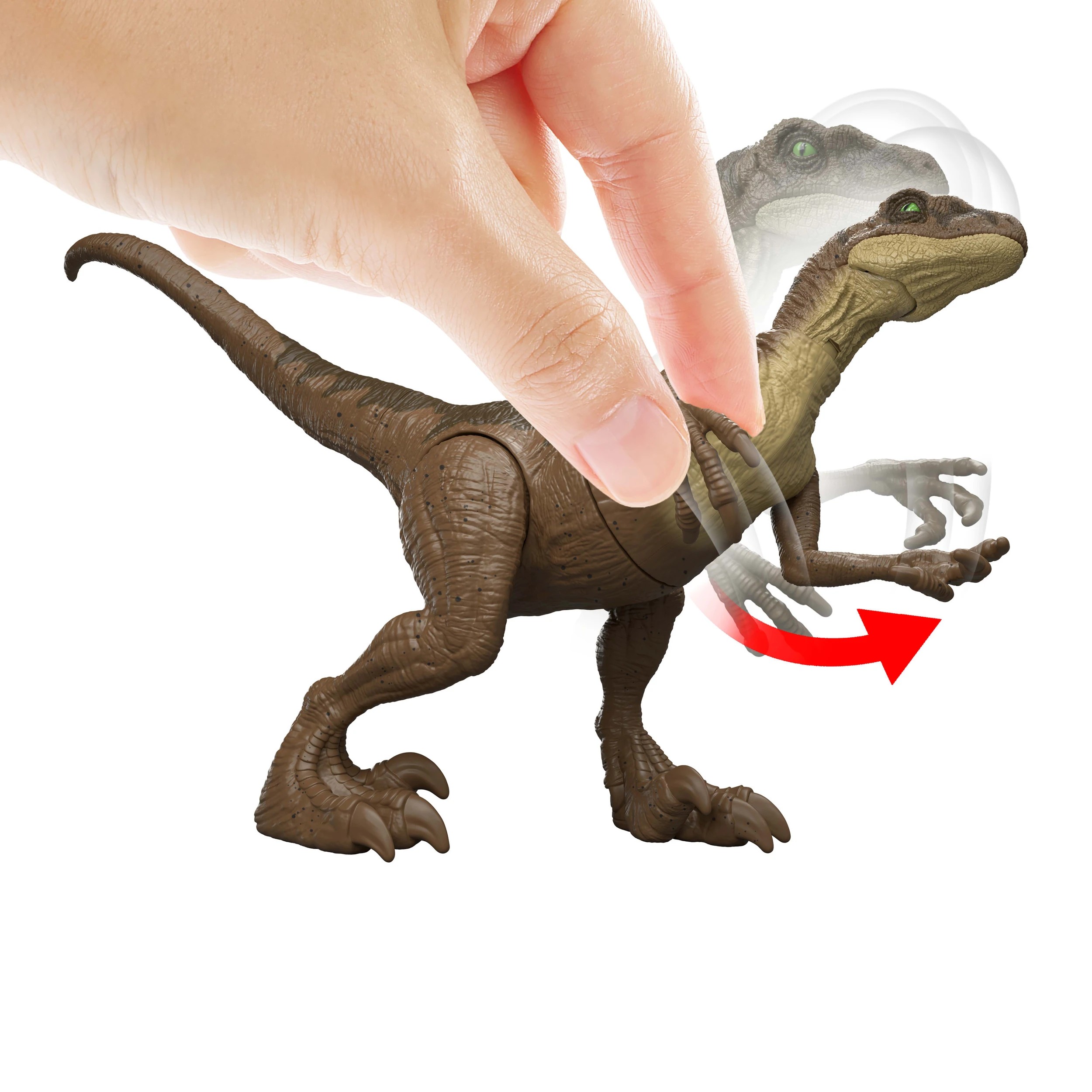 5 Jurassic World Jurassic Park I, II and III Velociraptor Trilogy Set, 5 of 6