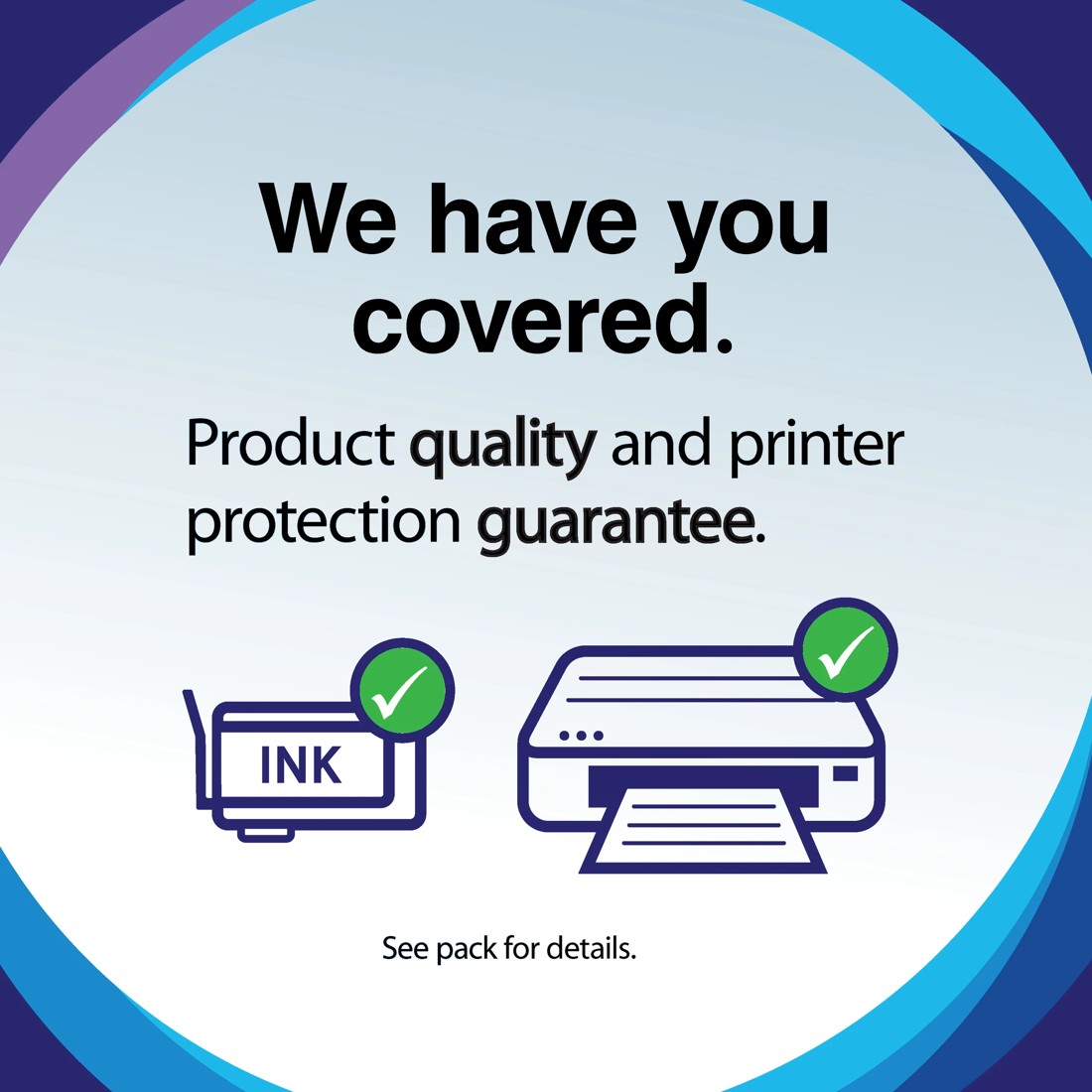 5 5 Pack Calidad High Capacity VPH 965 Ink Cartridges, 5 of 7