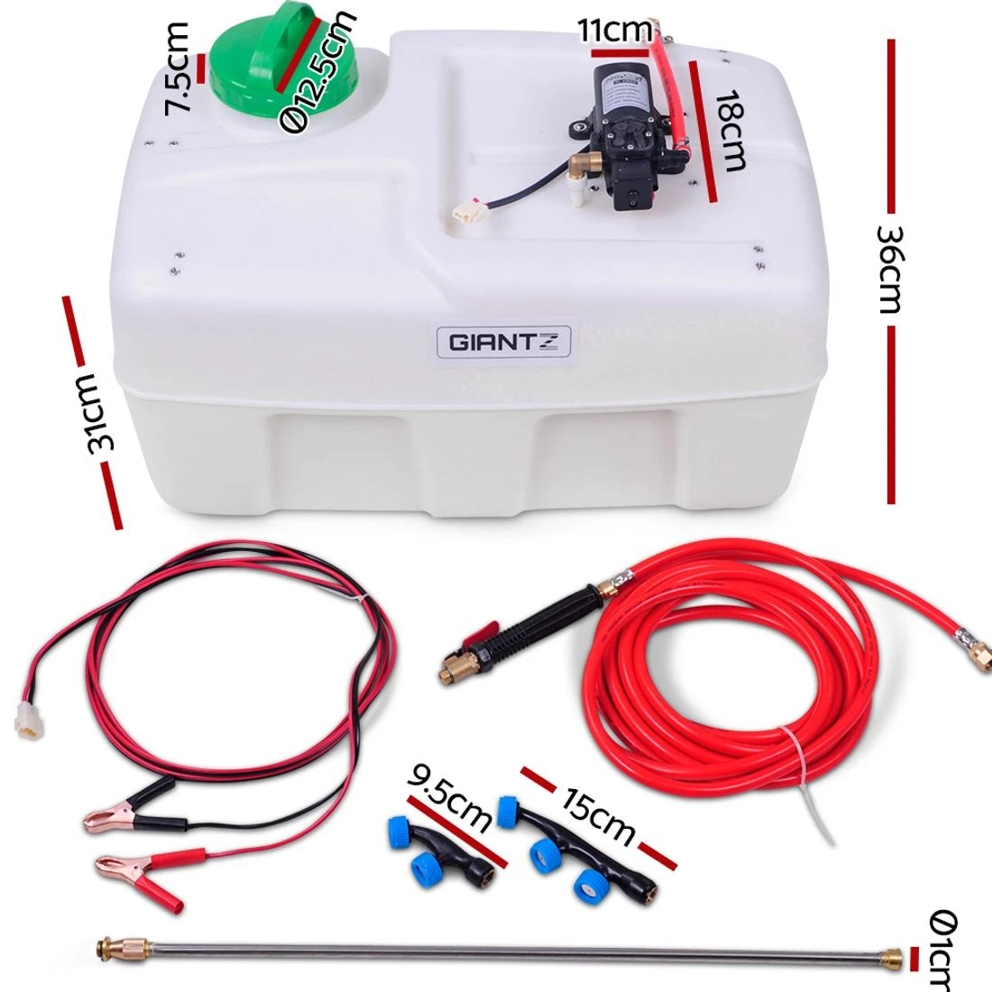 2 Giantz Weed Sprayer 50L Garden Spray - White, 2 of 8