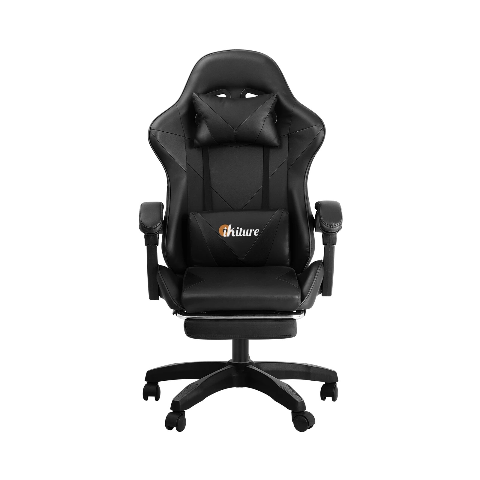 3 Oikiture Massage Gaming Office Chair Recliner
 - Black, 3 of 10