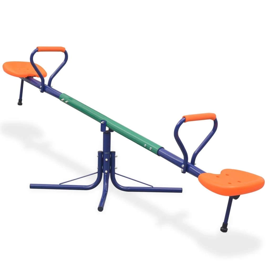 1 Vidaxl Seesaw Teeterboard - Orange, 1 of 8