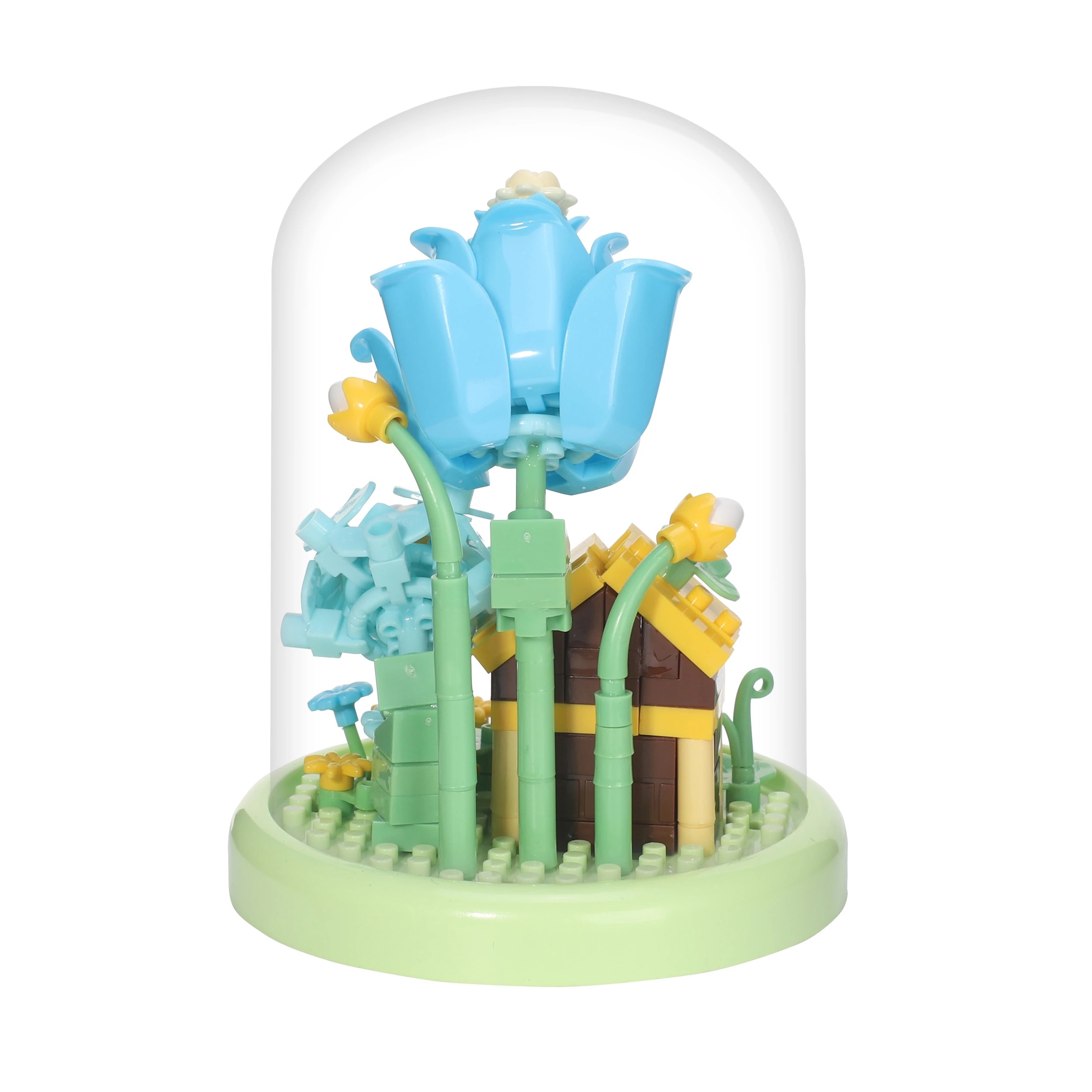 2 Mini Blocks Flower Series: Capybara in Dome - Assorted, 2 of 9