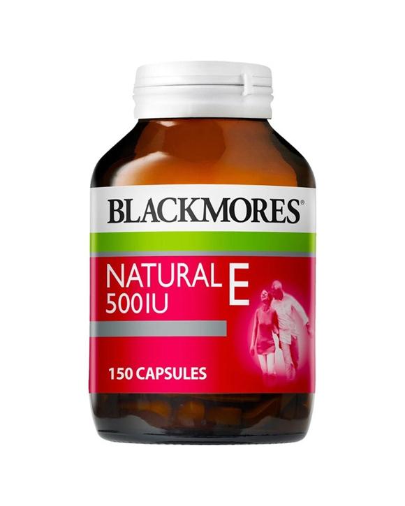 Blackmores 150pc Vitamin E 500IU Cholesterol Support Supplement Capsules