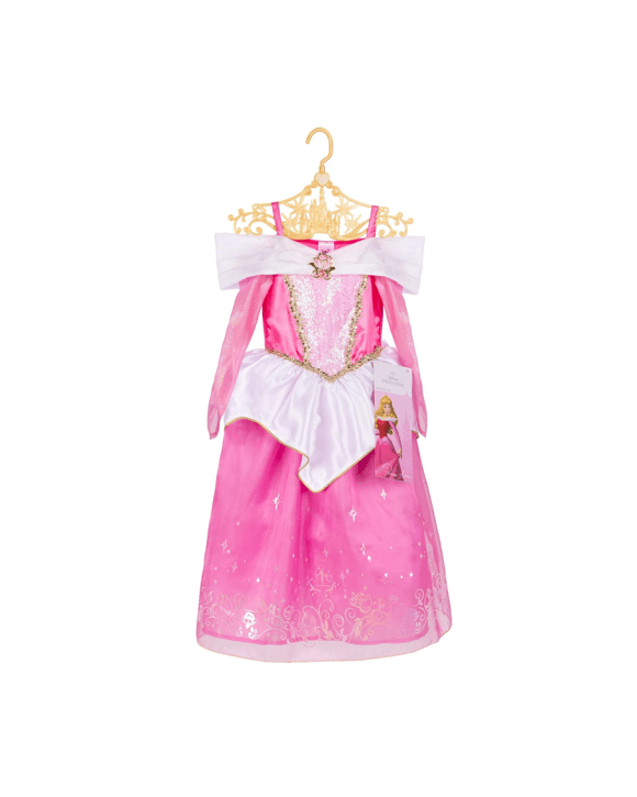 Disney Princess Aurora Kids Costume - Ages 4 - Pink - Kmart