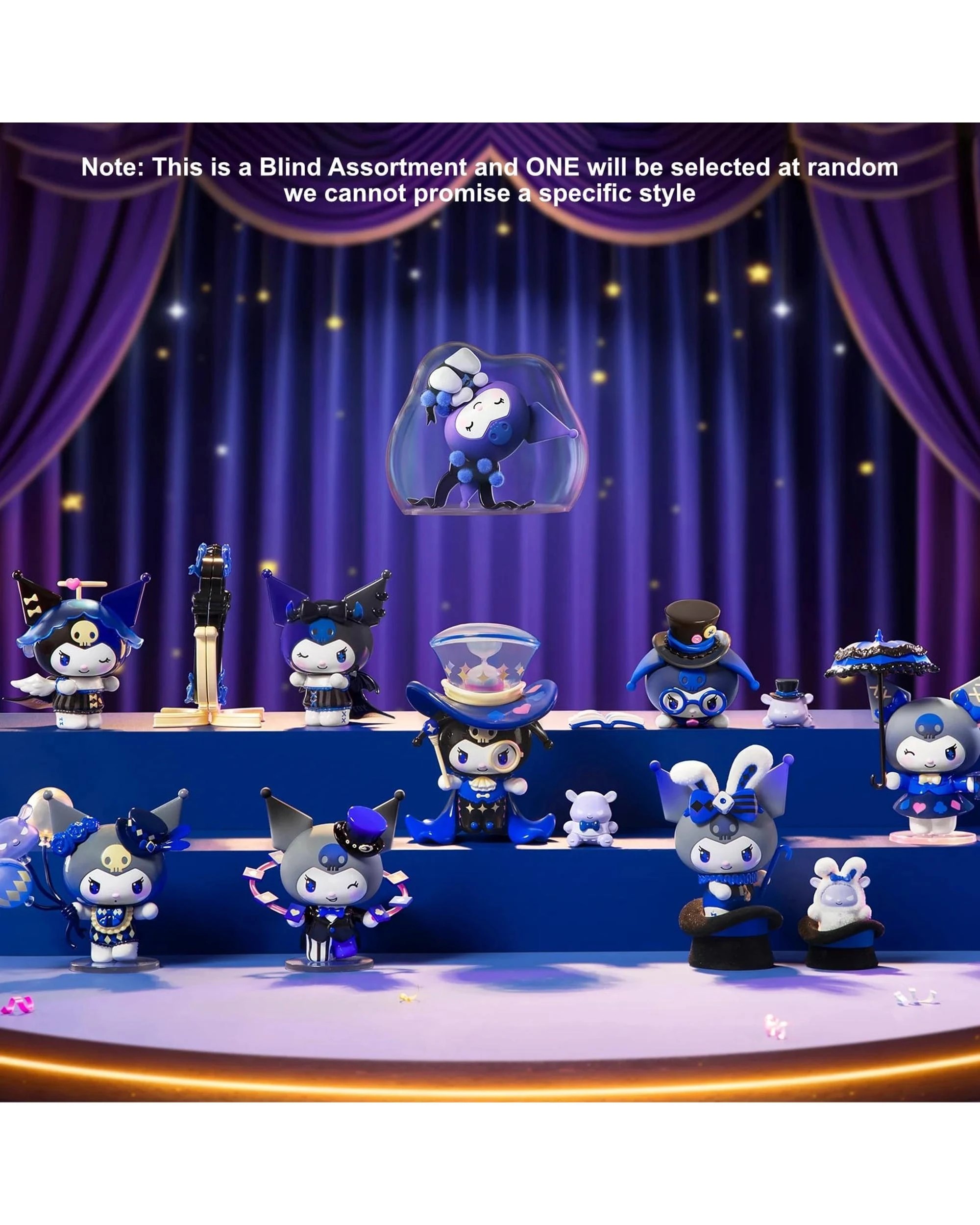 2 Top Toy Sanrio Kuromi Magic Apprentice Series Figure Blind Box, 2 of 10