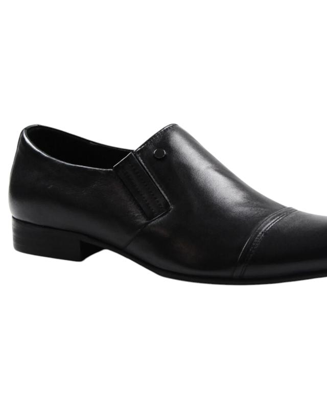 Zasel Mens Sami Leather Work Formal Casual Dress Loafers Slip On Men S