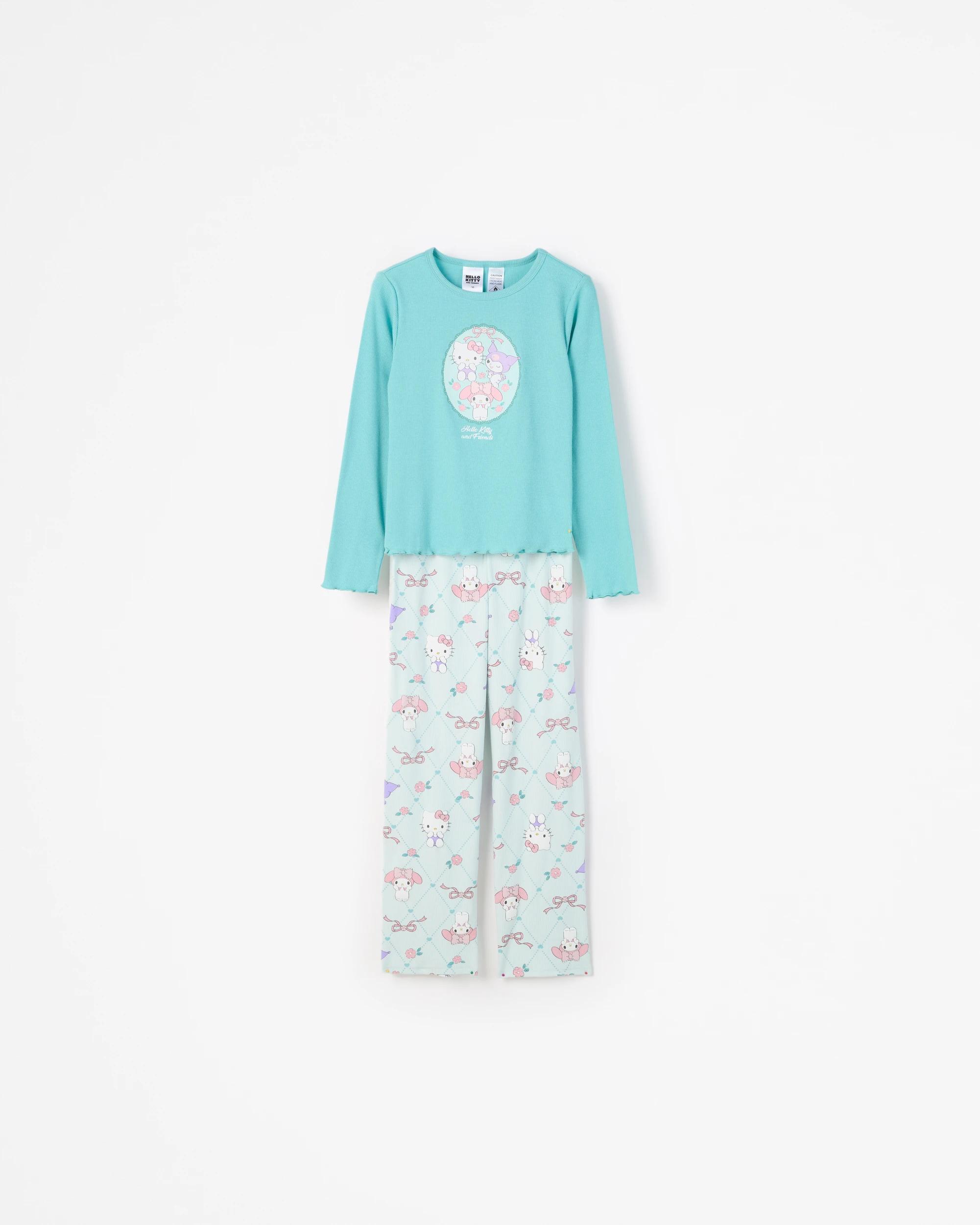 5 Hello Kitty Australian Cotton Older Girls Knit Pyjama Set HELLO KITTY, 5 of 7