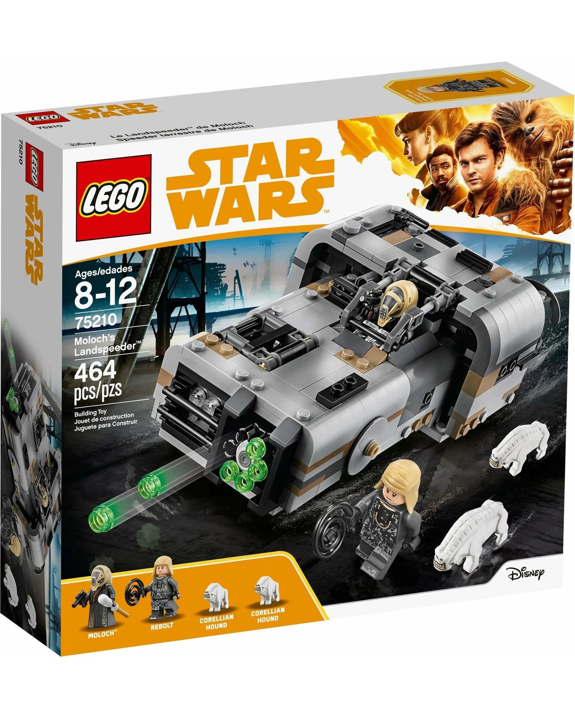 1 LEGO Star Wars Solo: A Star Wars Story Moloch's Landspeeder 75210 Building Kit, 1 of 4