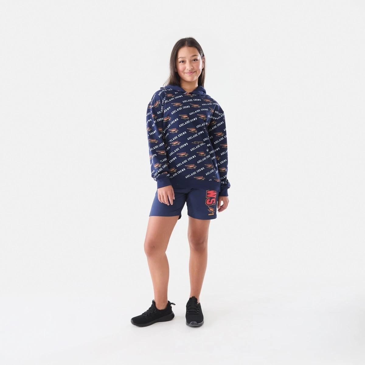 8 Official AFL Kids All Over Print Hoodie Adelaide, 8 of 10