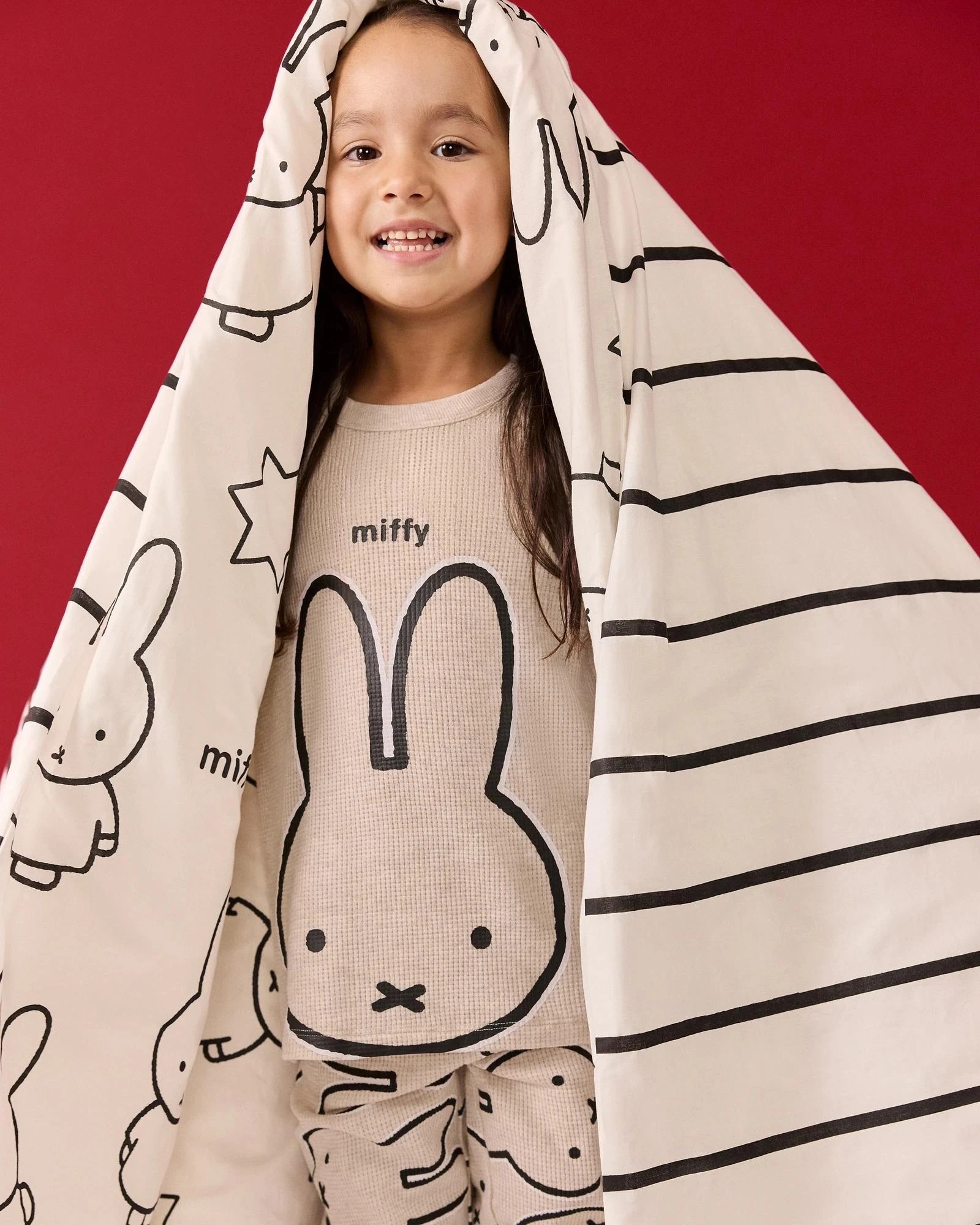 3 Miffy Kids Quilt Cover Set - Double Bed - White, 3 of 4