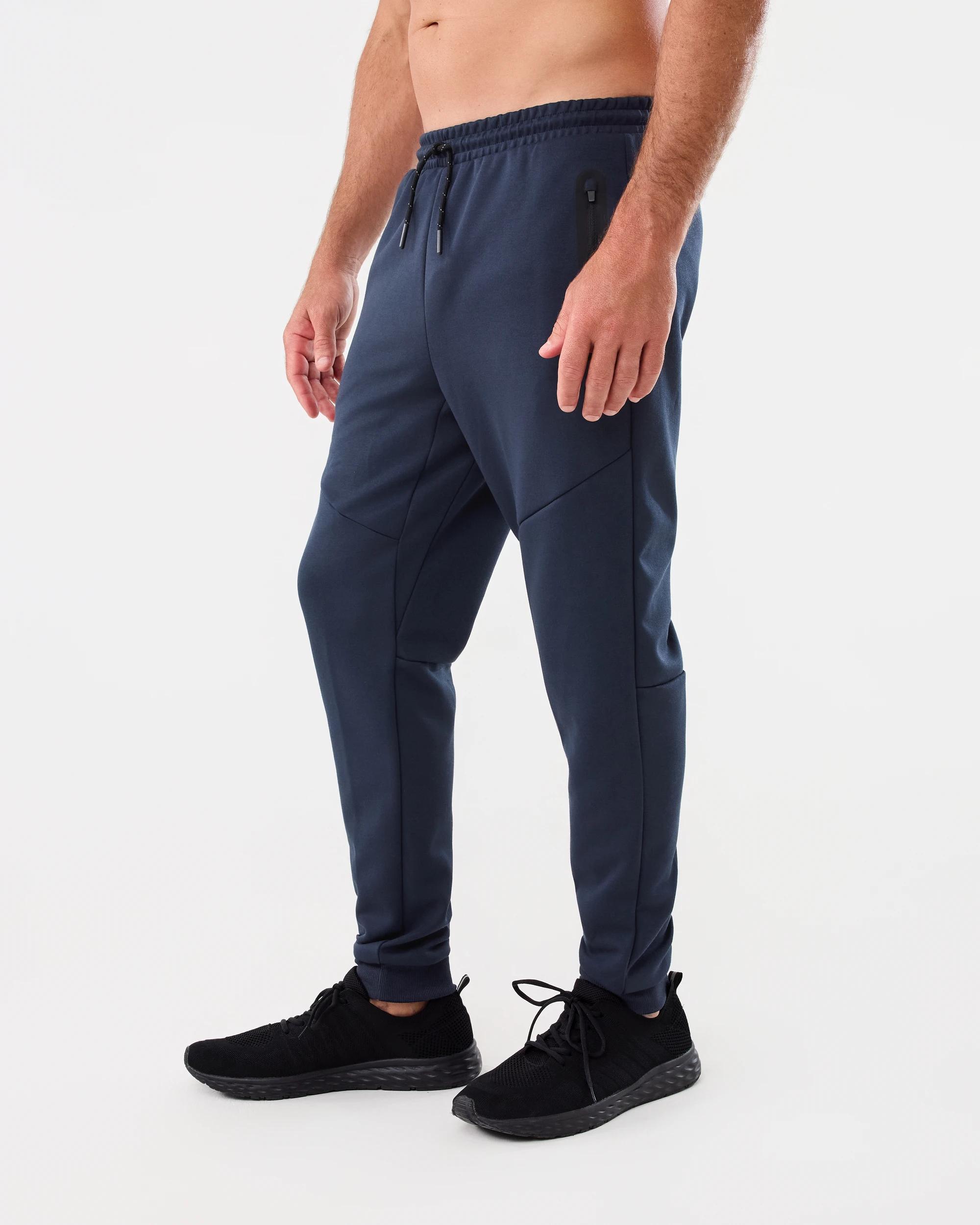 2 Active Mens Sports Joggers Shade Navy, 2 of 5