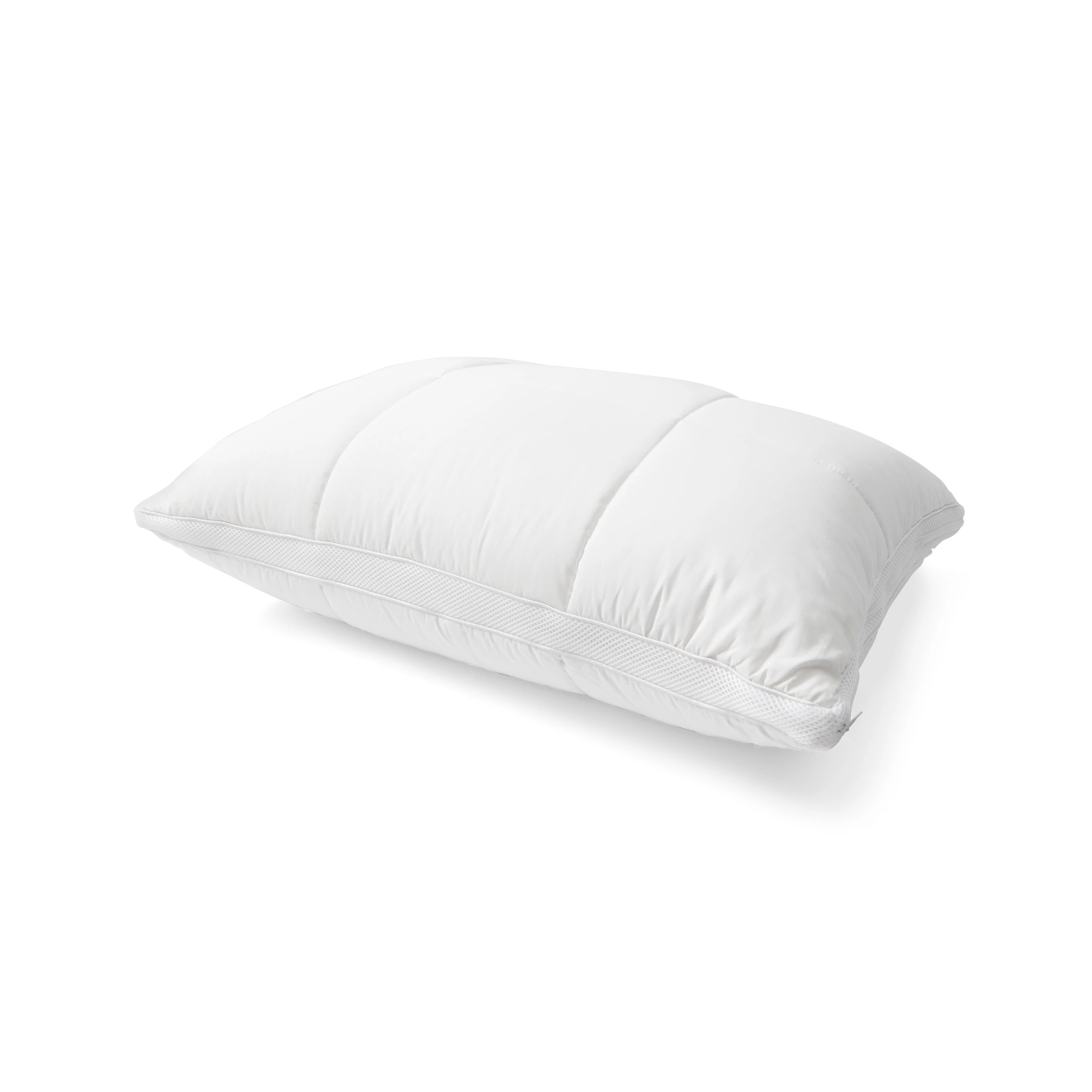 4 Adjustable Memory Foam Cooling Pillow - High Profile, White, 4 of 9