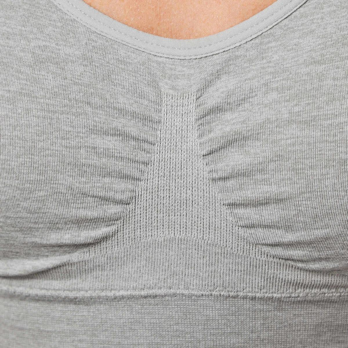 8 2 Pack Wirefree Seamfree Crop OMBRE BLUE, SILVER MARLE, 8 of 8