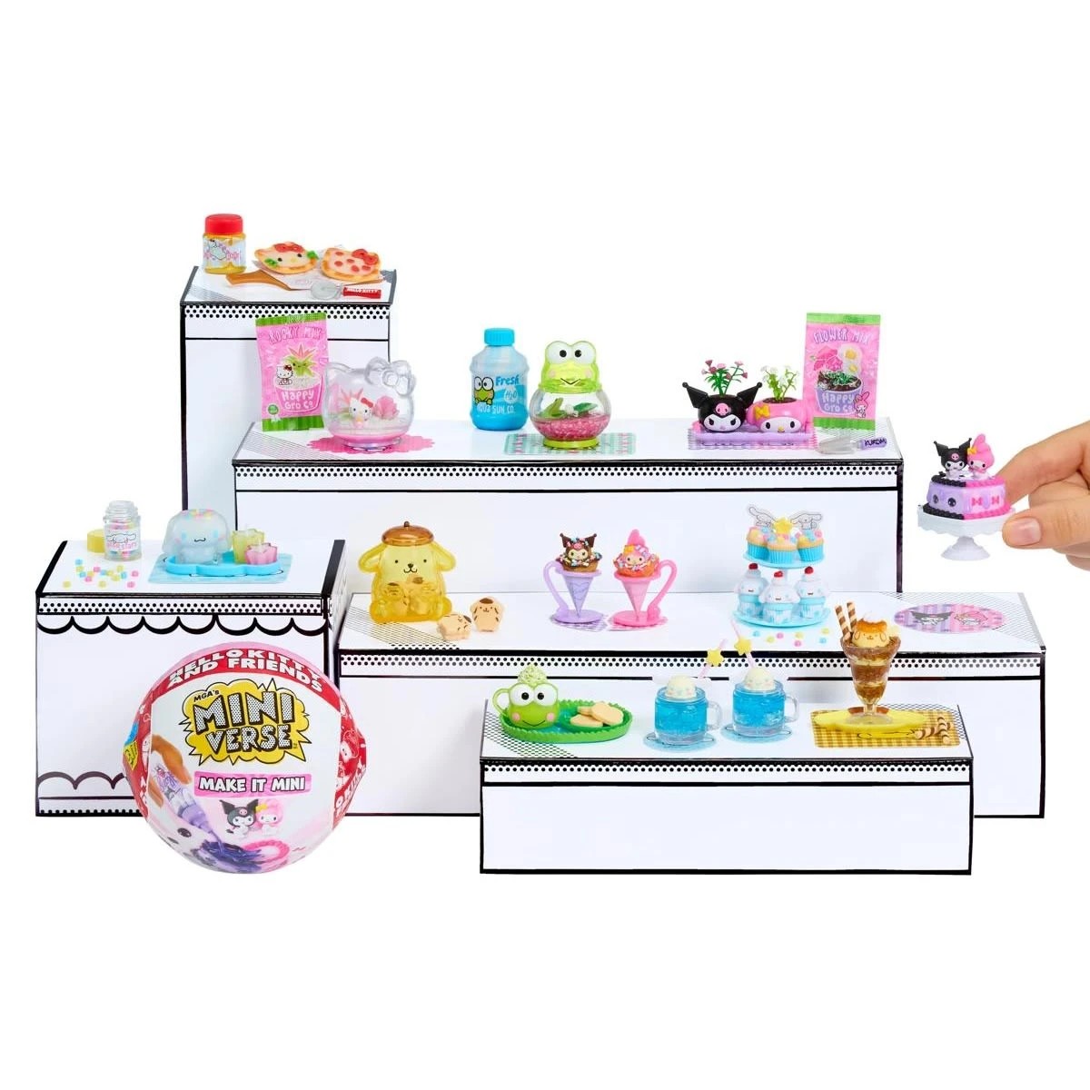 7 MGA's Miniverse: Make It Mini x Hello Kitty and Friends Playset - Assorted, 7 of 8