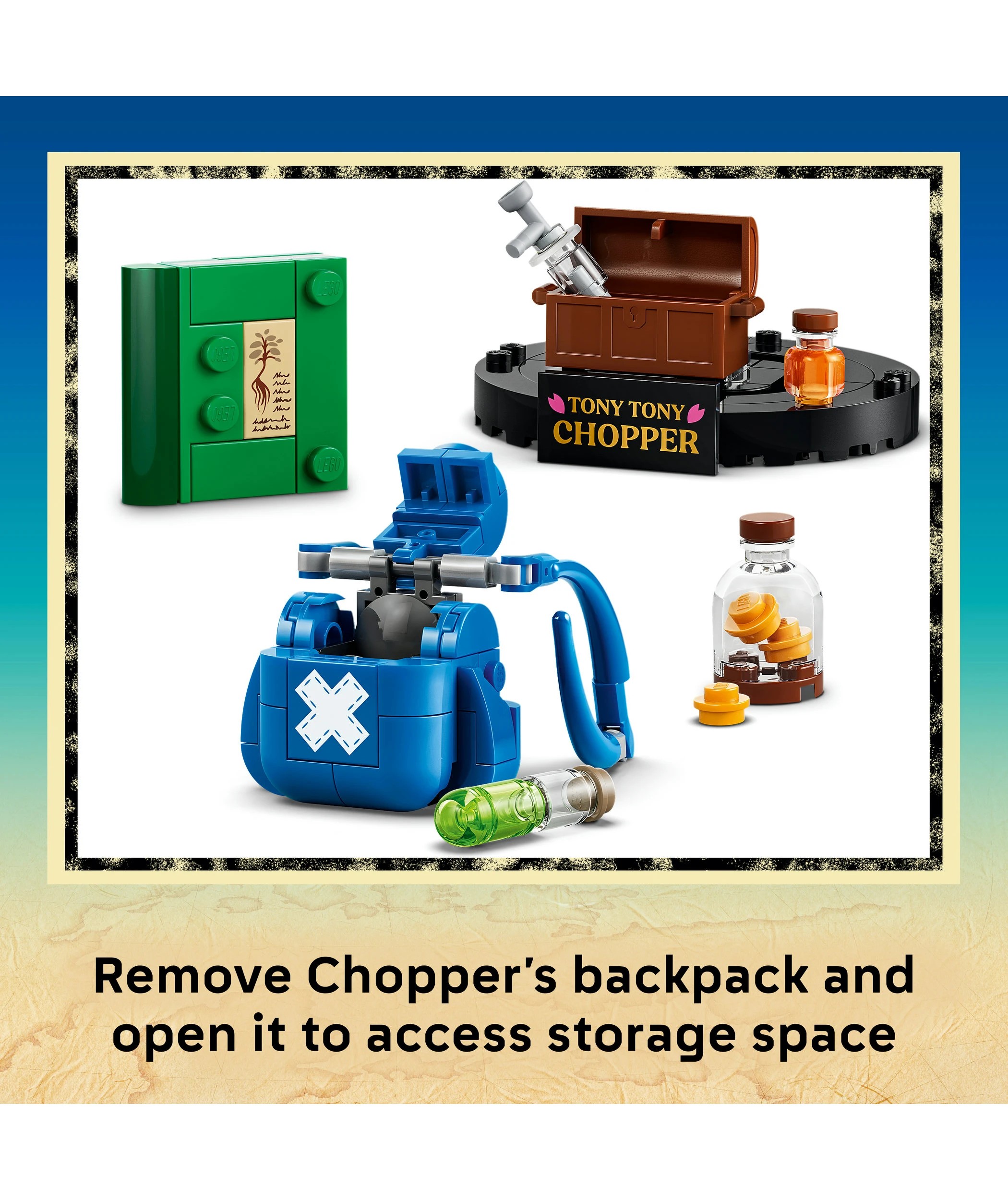 6 LEGO ONE PIECE Tony Tony Chopper 75643, 6 of 10