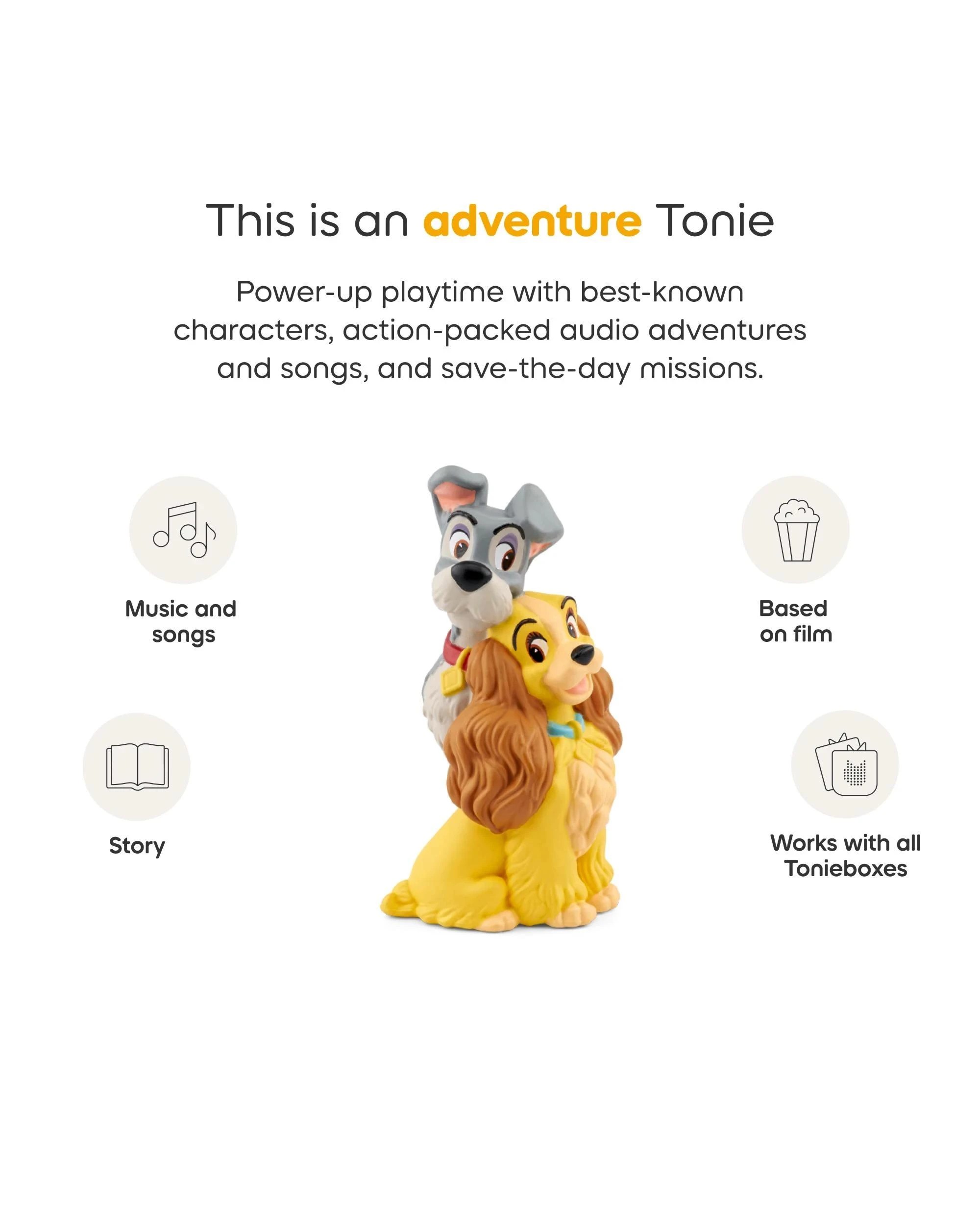 4 Disney - Lady and the Tramp Tonie Audio Character - Multi, 4 of 5
