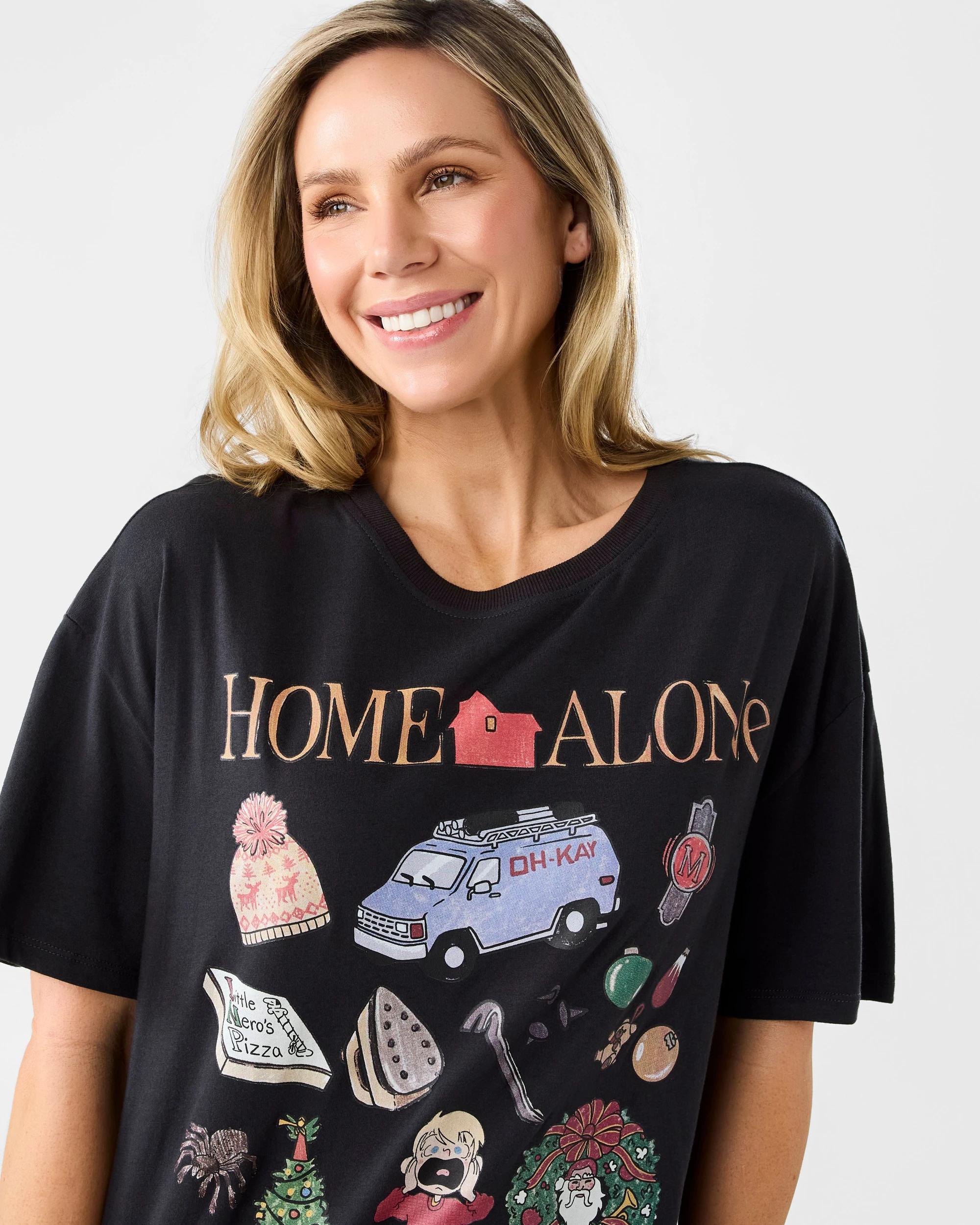 4 Home Alone License Short Sleeve T-shirt Homealonew, 4 of 7