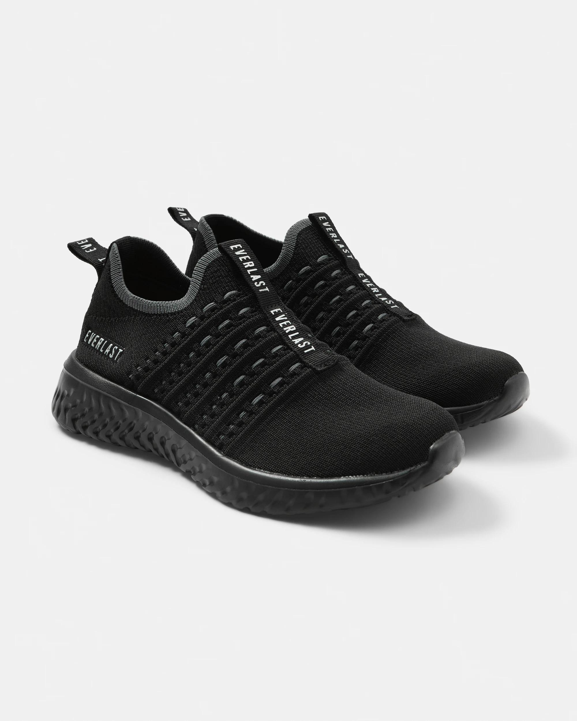 4 Everlast Kids LaGuardia Slip-On Sneakers Black, 4 of 5