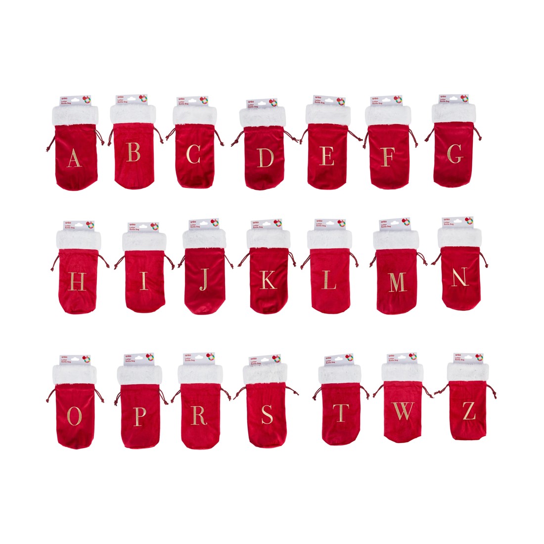 1 Letter Bottle Bag - Assorted, 1 of 4