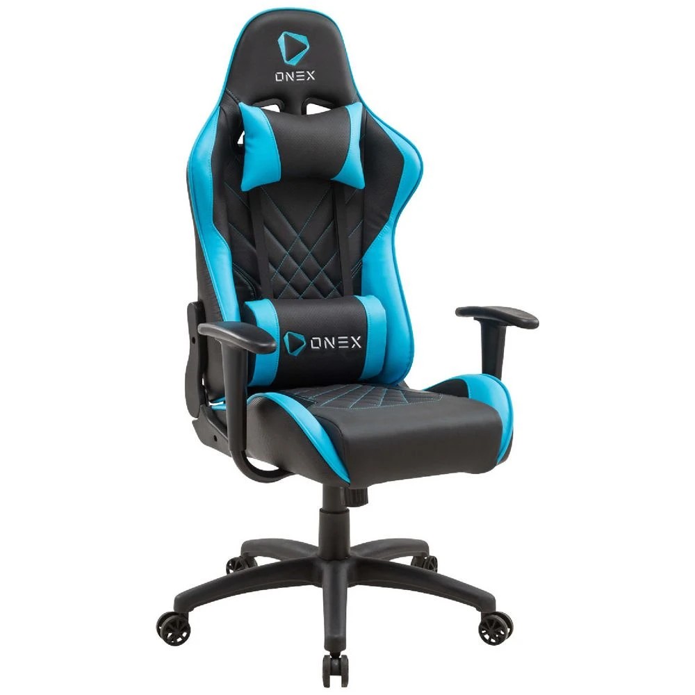 1 ONEX AIR Gaming Chair GX220 Blue Ergonomic Chairs and Desk Chairs, 1 of 8