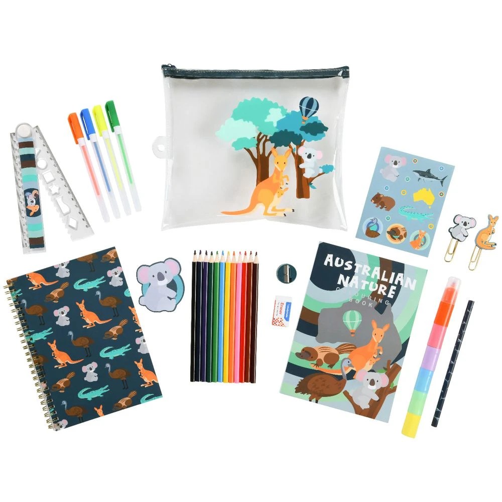 2 Studymate Pencil Case Set Australia 33 Piece, 2 of 2