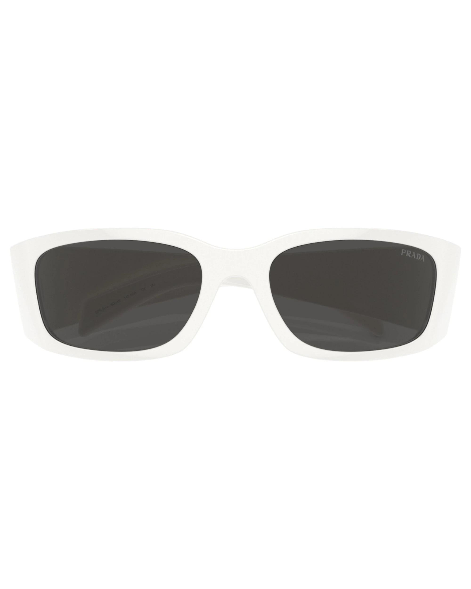 3 Prada Womens Sunglasses PRA14S Talc/ Dark Grey Sunnies TALC/DARK GREY, 3 of 5
