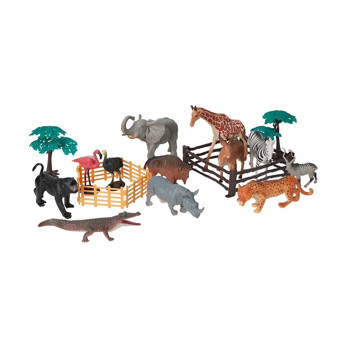 1 60 Piece Wild Animals Adventure Set, 1 of 4
